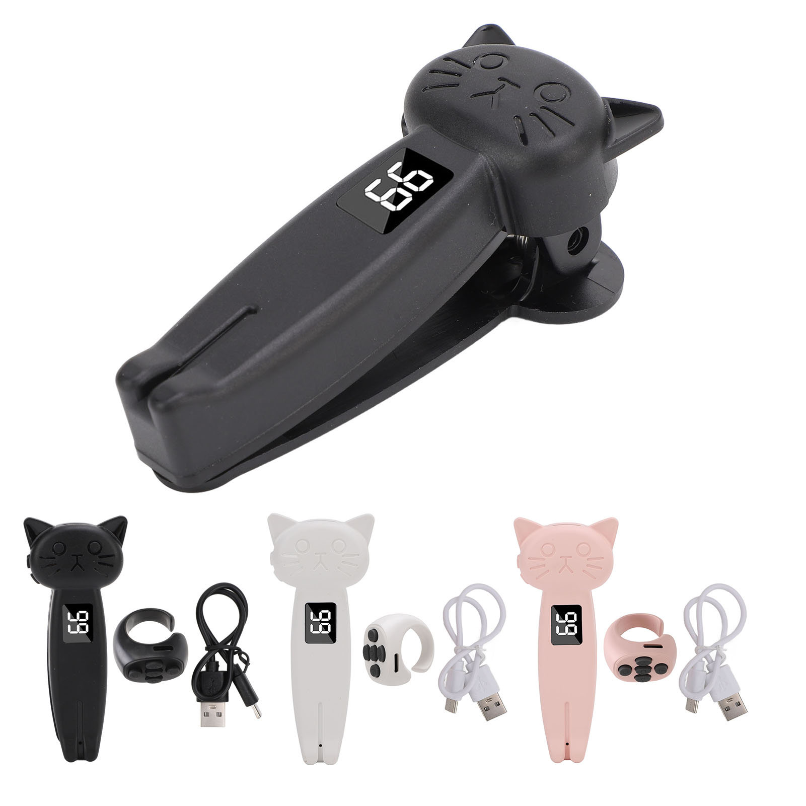 BT Remote Control Page Turner Type C Fast Charging Silent Smart Scrolling R New - Photo 18 sur 21