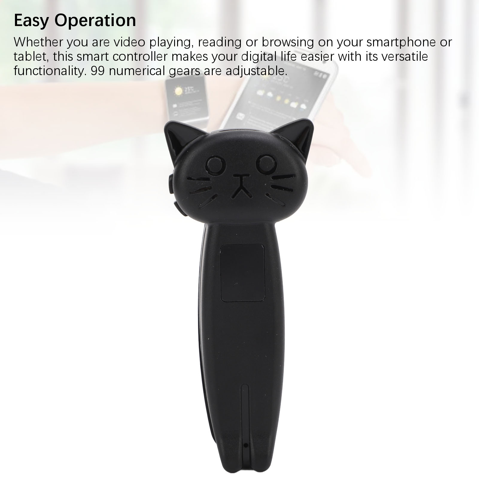 BT Remote Control Page Turner Type C Fast Charging Silent Smart Scrolling R - Photo 21 sur 21