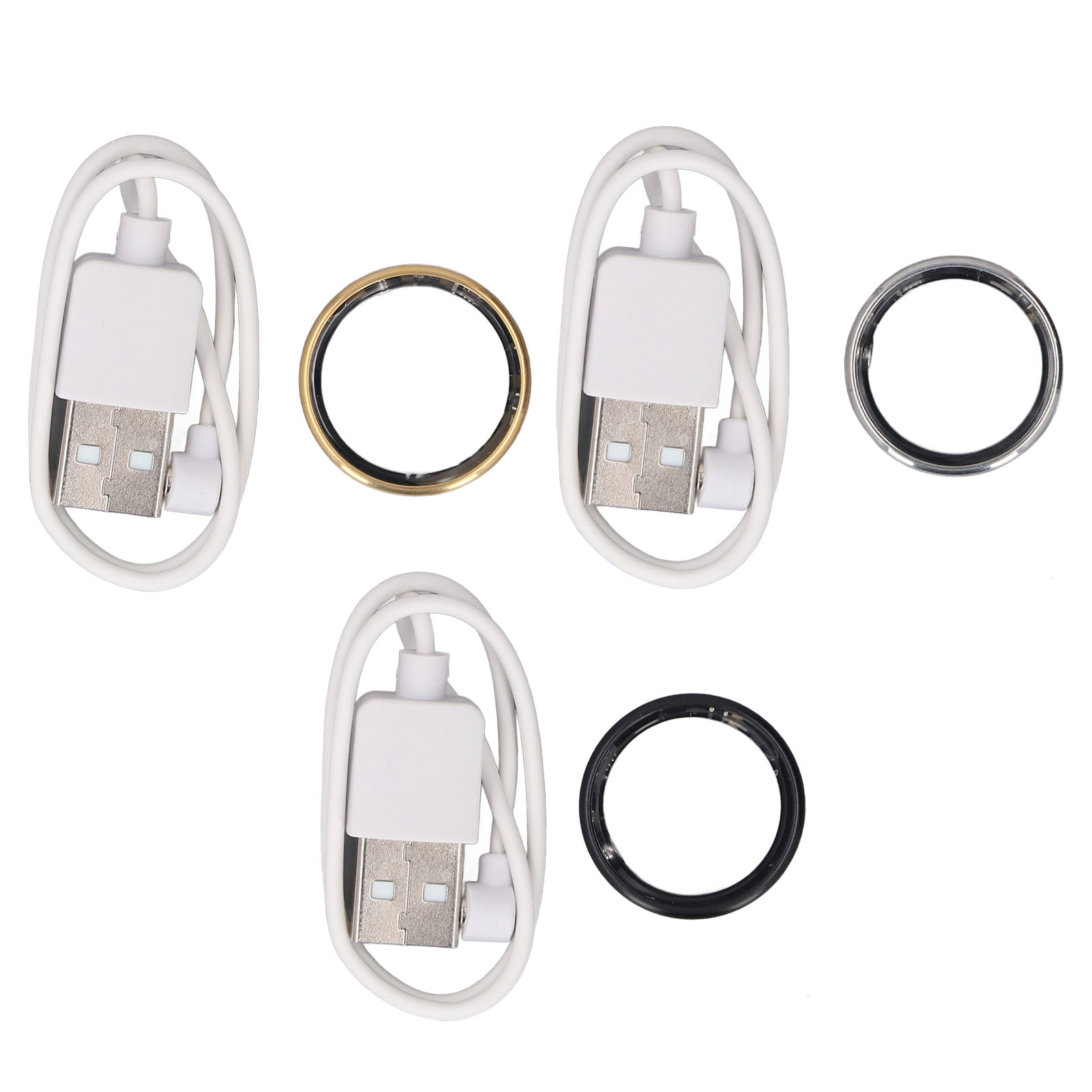 Smart Fitness Ring Alloy Photo Clicker Video Scrolling 50M Waterproo FY - Picture 31 of 76