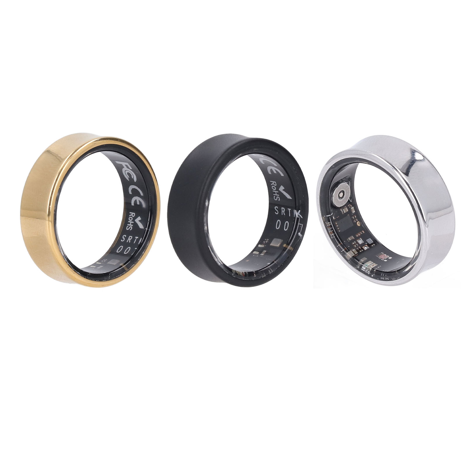 Smart Fitness Ring Alloy Photo Clicker Video Scrolling 50M Waterproo FY - Picture 55 of 76