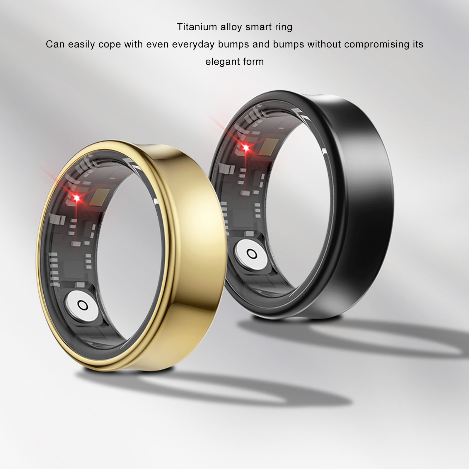 Smart Fitness Ring Alloy Photo Clicker Video Scrolling 50M Waterproo FY - Picture 26 of 76