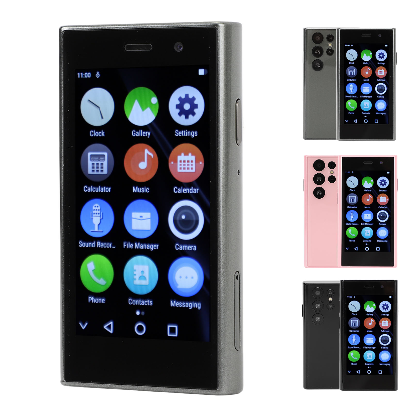 XS24Pro Small Smartphone 4G 2GB 16GB Dual SIM Dual Standby 2MP 6MP Camera 19 BEA - Picture 20 of 21