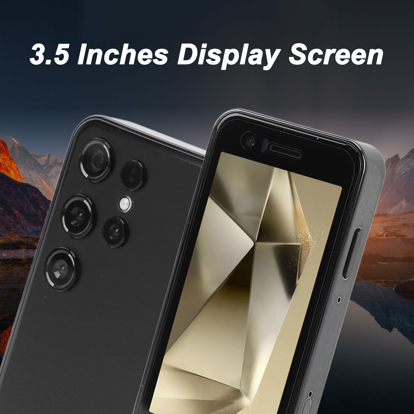 S24 Cell Phone 3.5in Face Unlock Small Smartphone For Andr-oid 10.0 Dual SIM 4GB - Picture 25 of 33