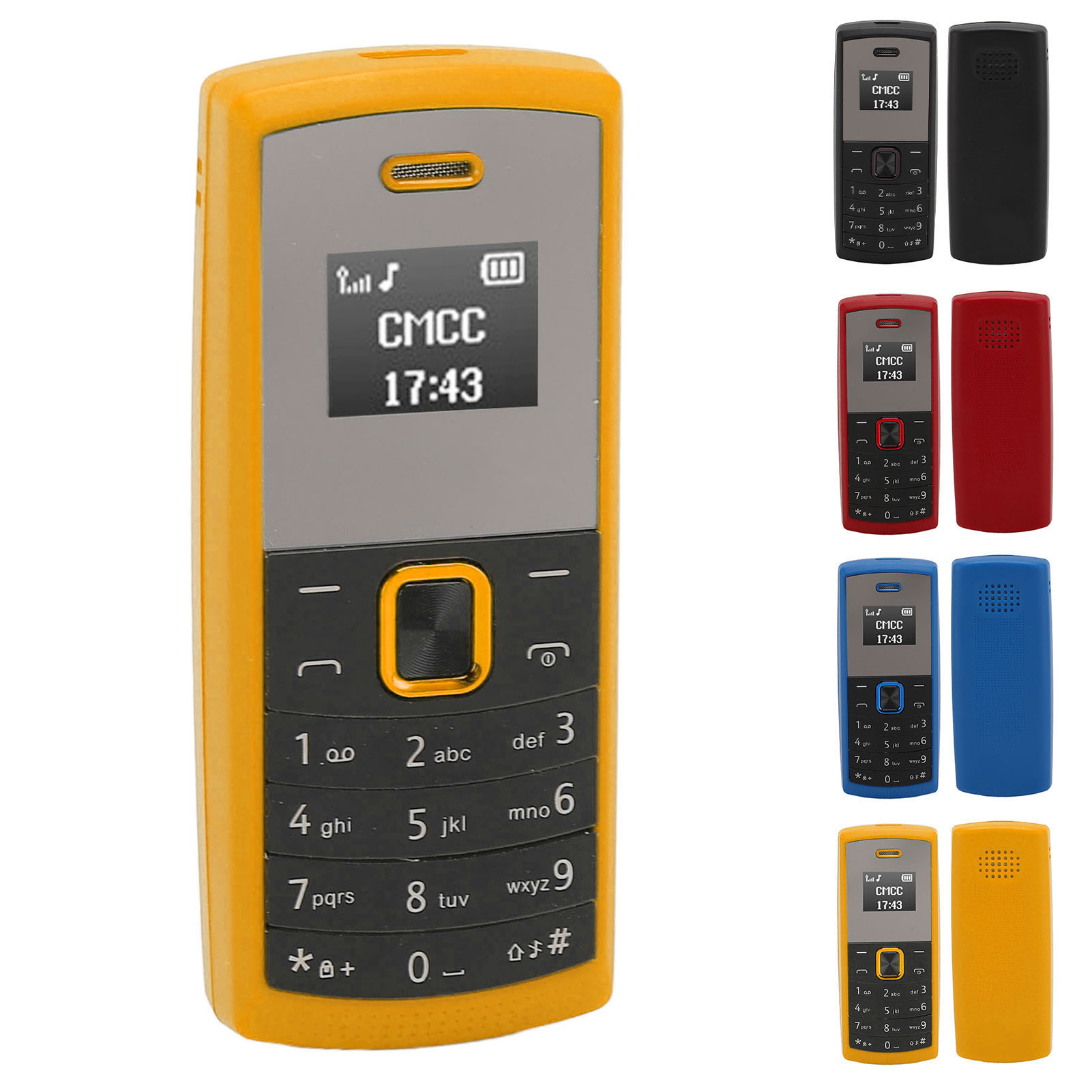 BM01 Smallest Mobile Phone 2 In 1 Miniature Cell Phone With Speakerphone BT NEW - Imagen 16 de 24