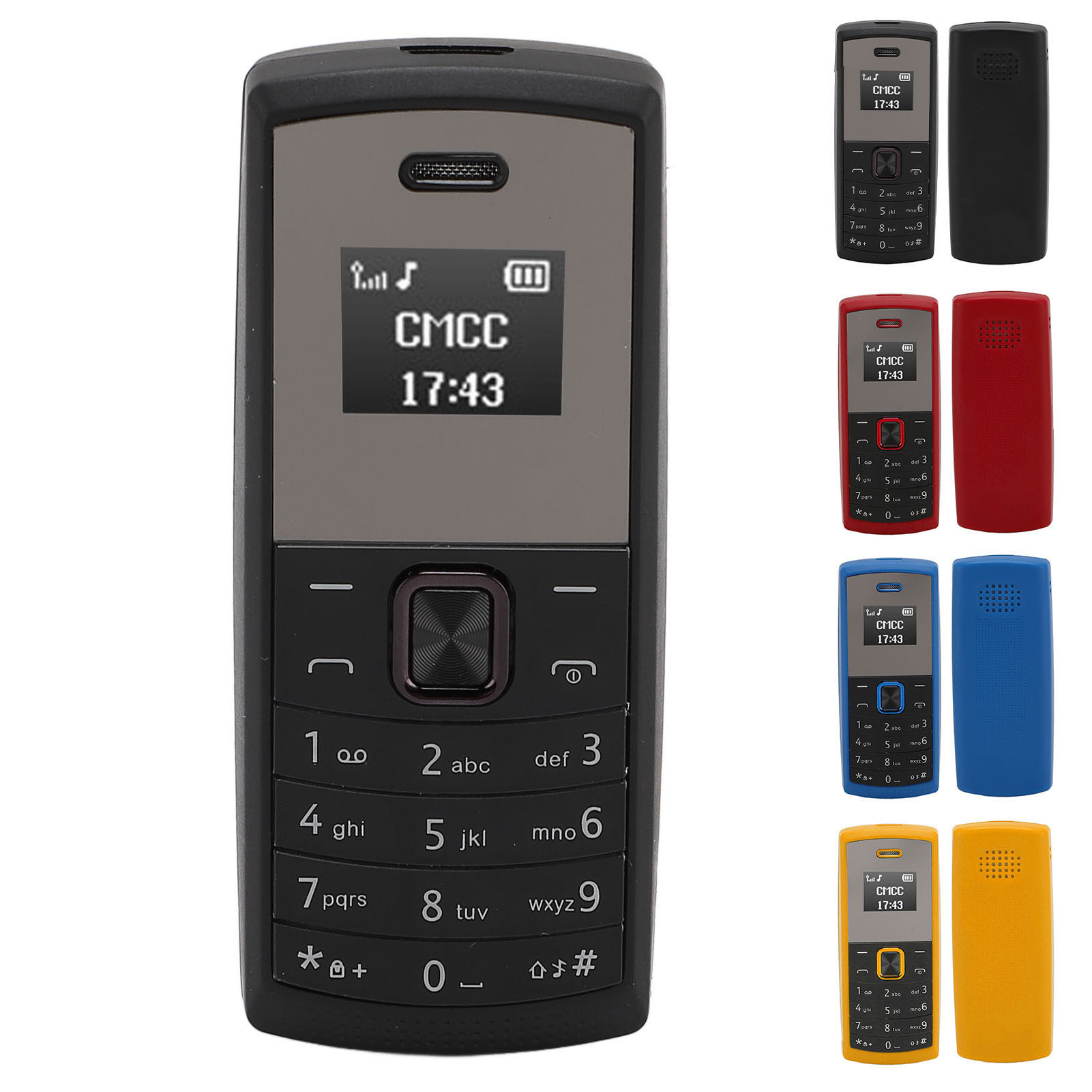 BM01 Smallest Mobile Phone 2 In 1 Miniature Cell Phone With Speakerphone BT NEW - Imagen 22 de 24