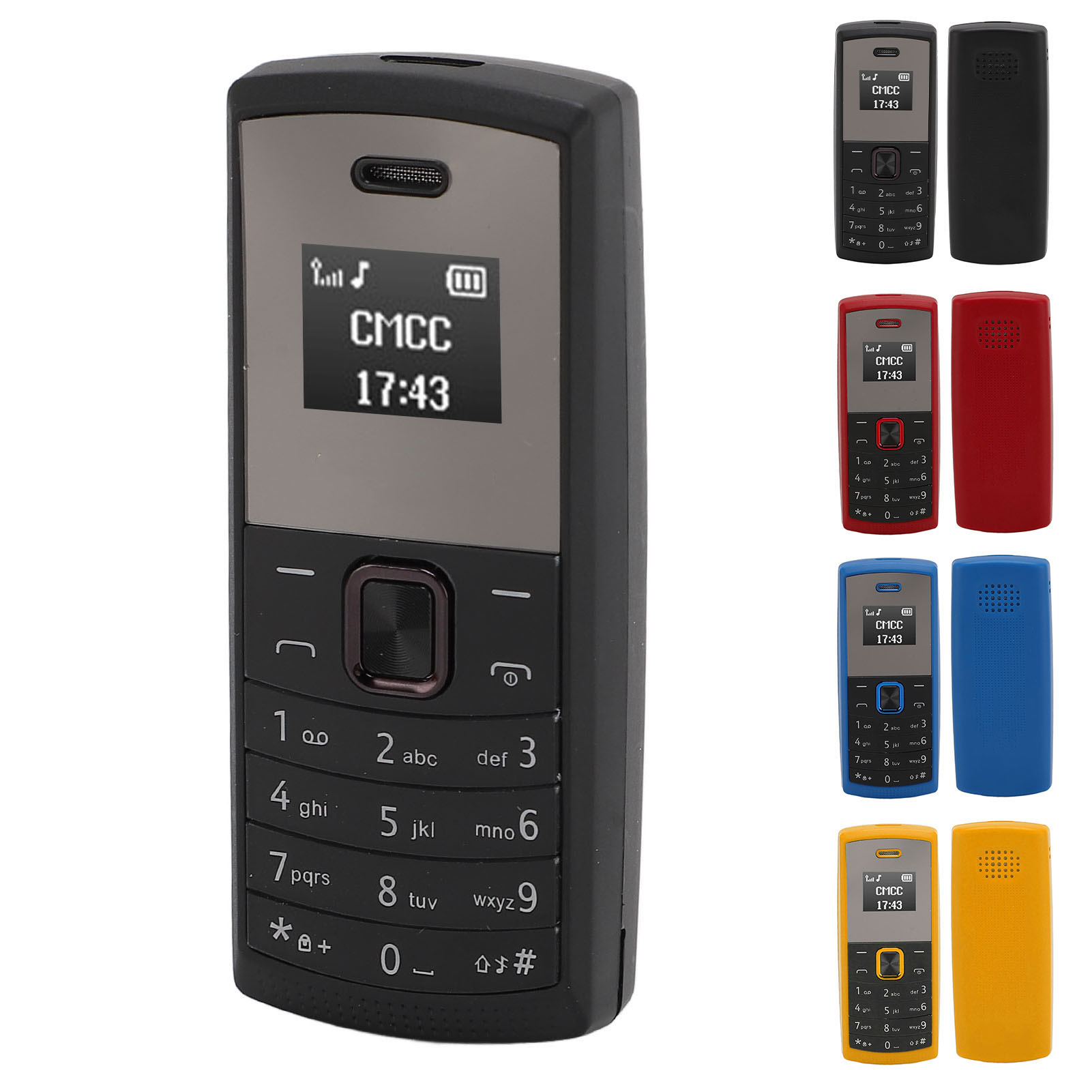 BM01 Smallest Mobile Phone 2 In 1 Miniature Cell Phone With Speakerphone BT NEW - Imagen 21 de 24