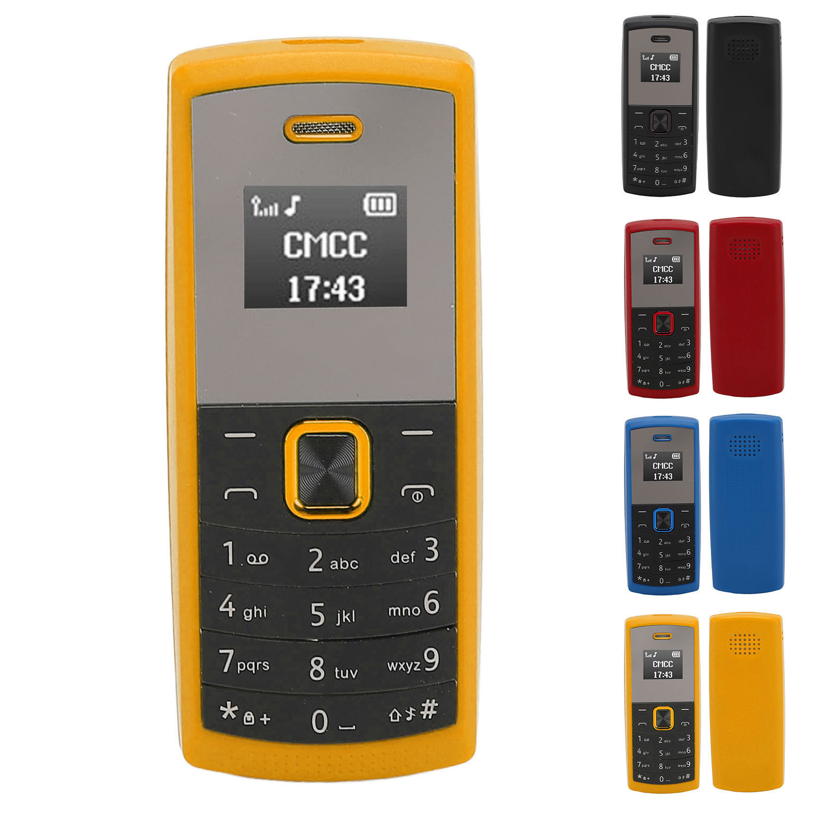 BM01 Smallest Mobile Phone 2 In 1 Miniature Cell Phone With Speakerphone BT NEW - Imagen 19 de 24