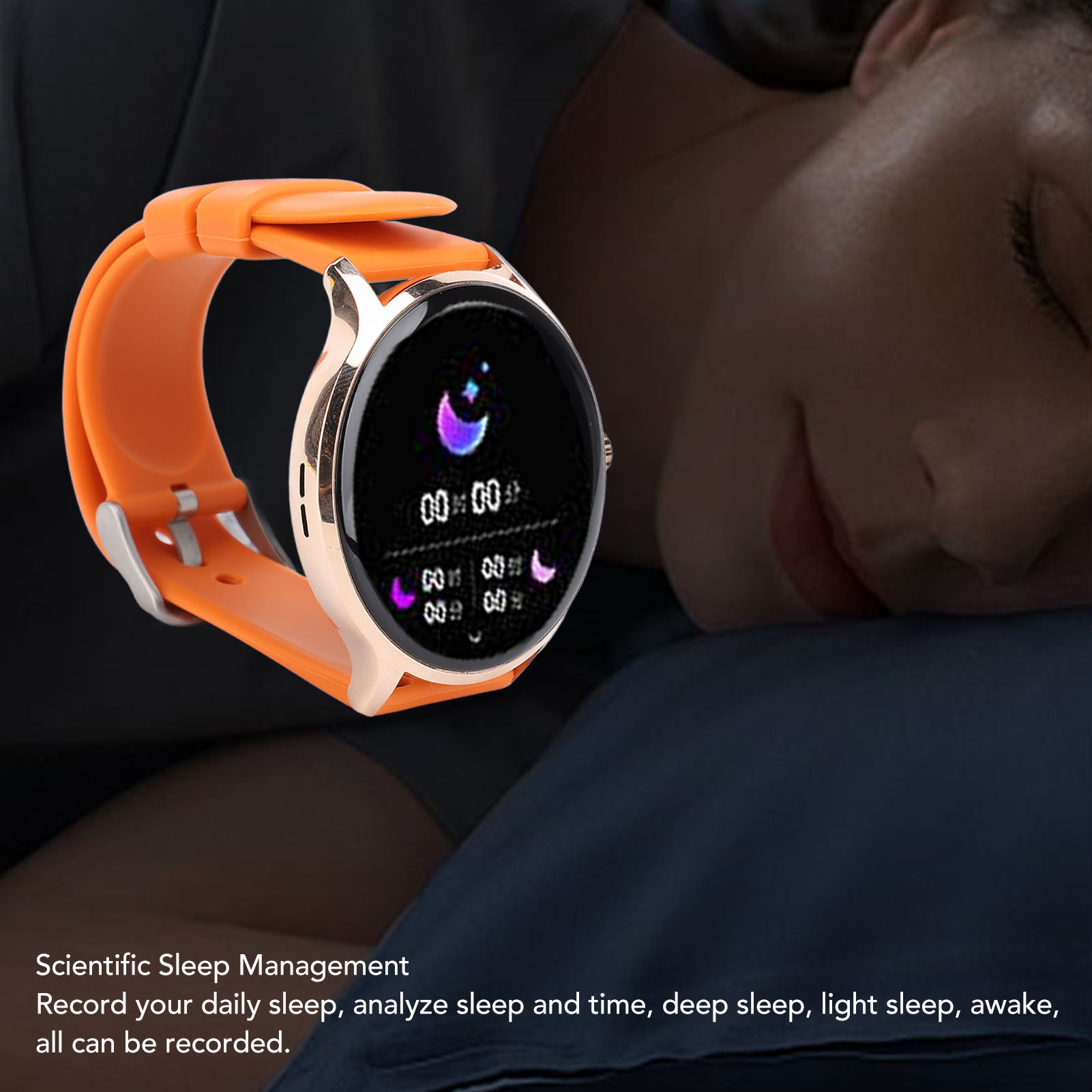 1.39 Inch Smartwatch IP67 Metal Slim Knob Control Voice Assistant Game Make WTD - Picture 28 of 30