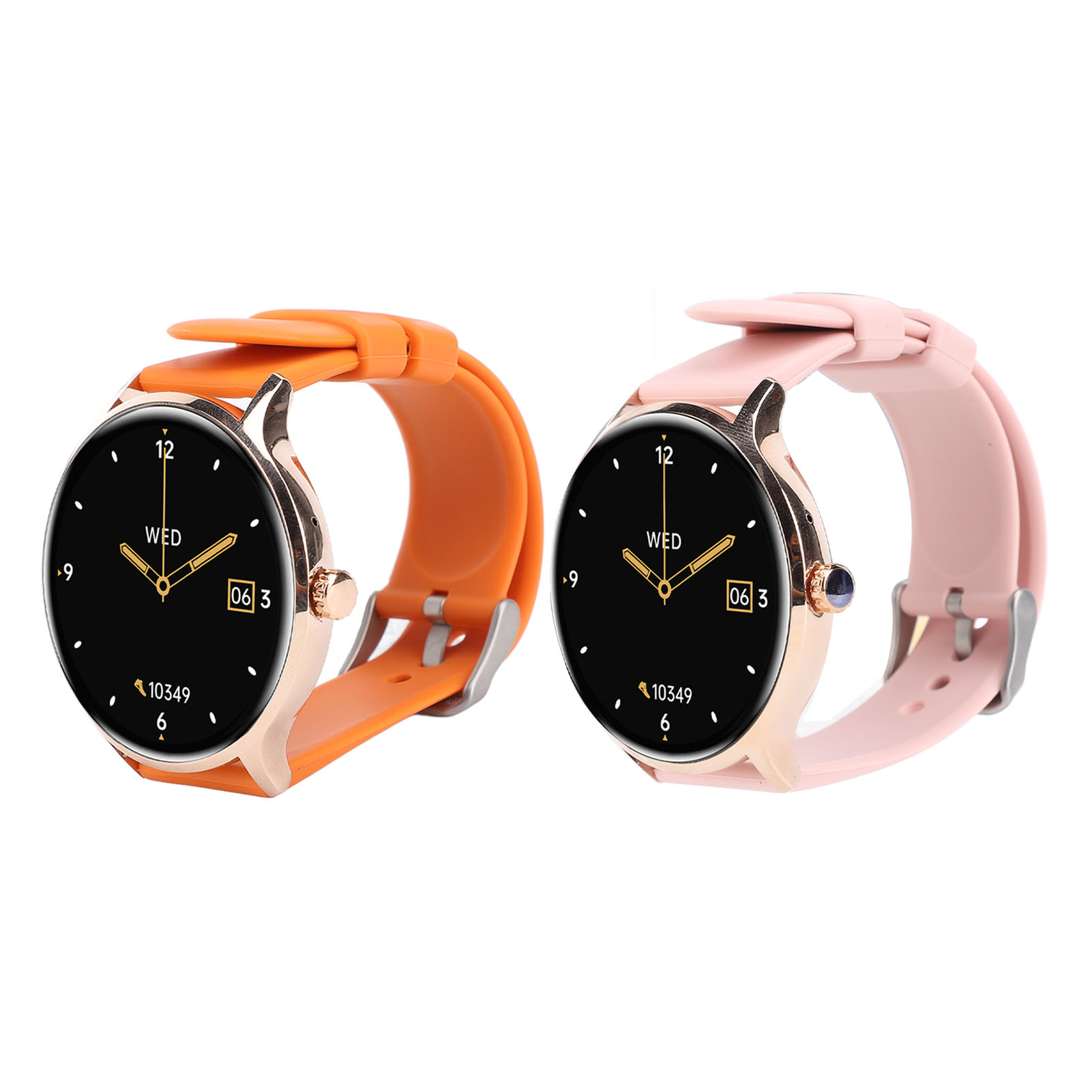 1.39 Inch Smartwatch IP67 Metal Slim Knob Control Voice Assistant Game Make WTD - Picture 27 of 30