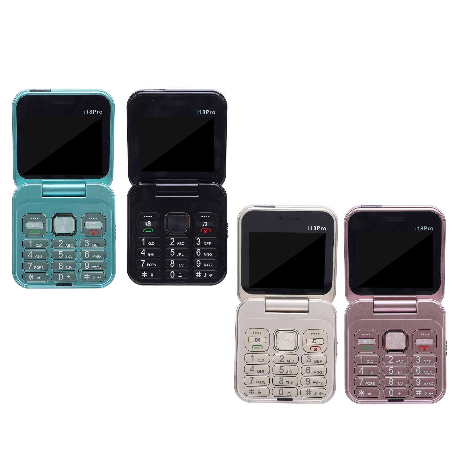 Kleines Flip Handy 32MB RAM 32MB ROM 2.4 Zoll Bildschirm Große Tasten Faltb Für - Bild 30 von 34