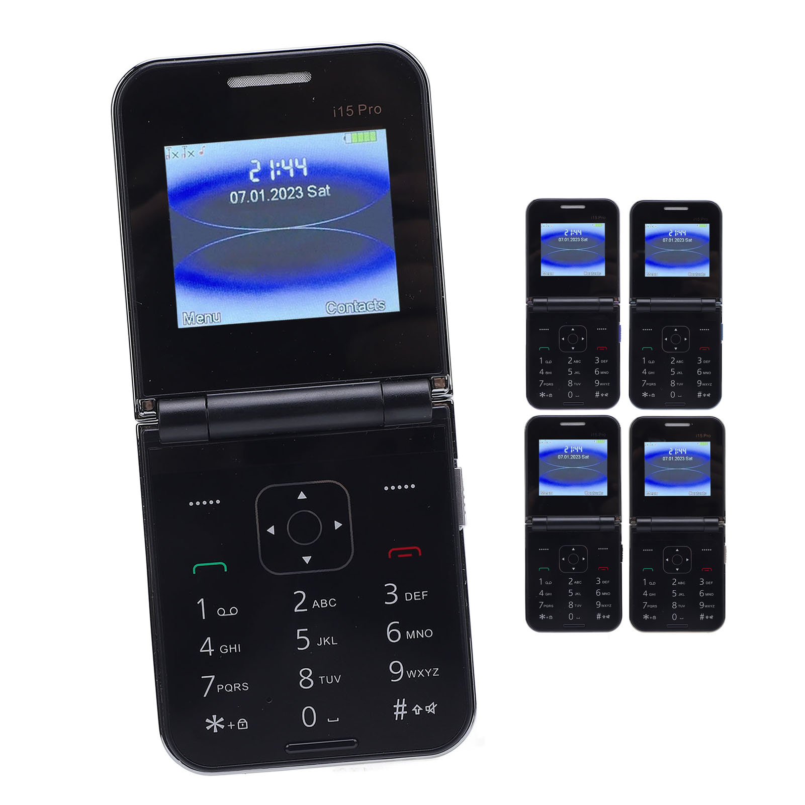 Klapphandy entsperrt große Tasten Dual SIM Dual Standby Kurzwahl Vibration FM - Bild 25 von 38