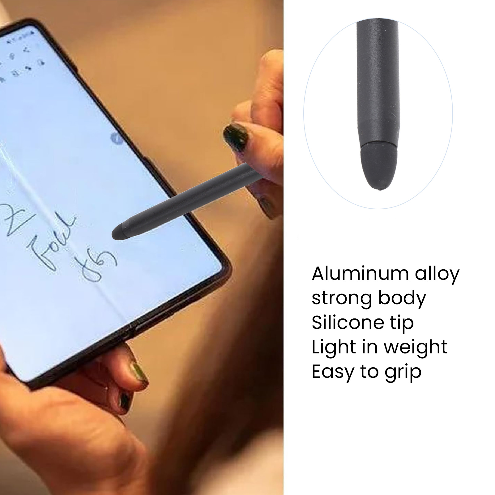 Neu 2PCS Tablet Touch Screen Pen Aluminium Legierung Tablet Ersatz Stift Für Fe - Afbeelding 28 van 32
