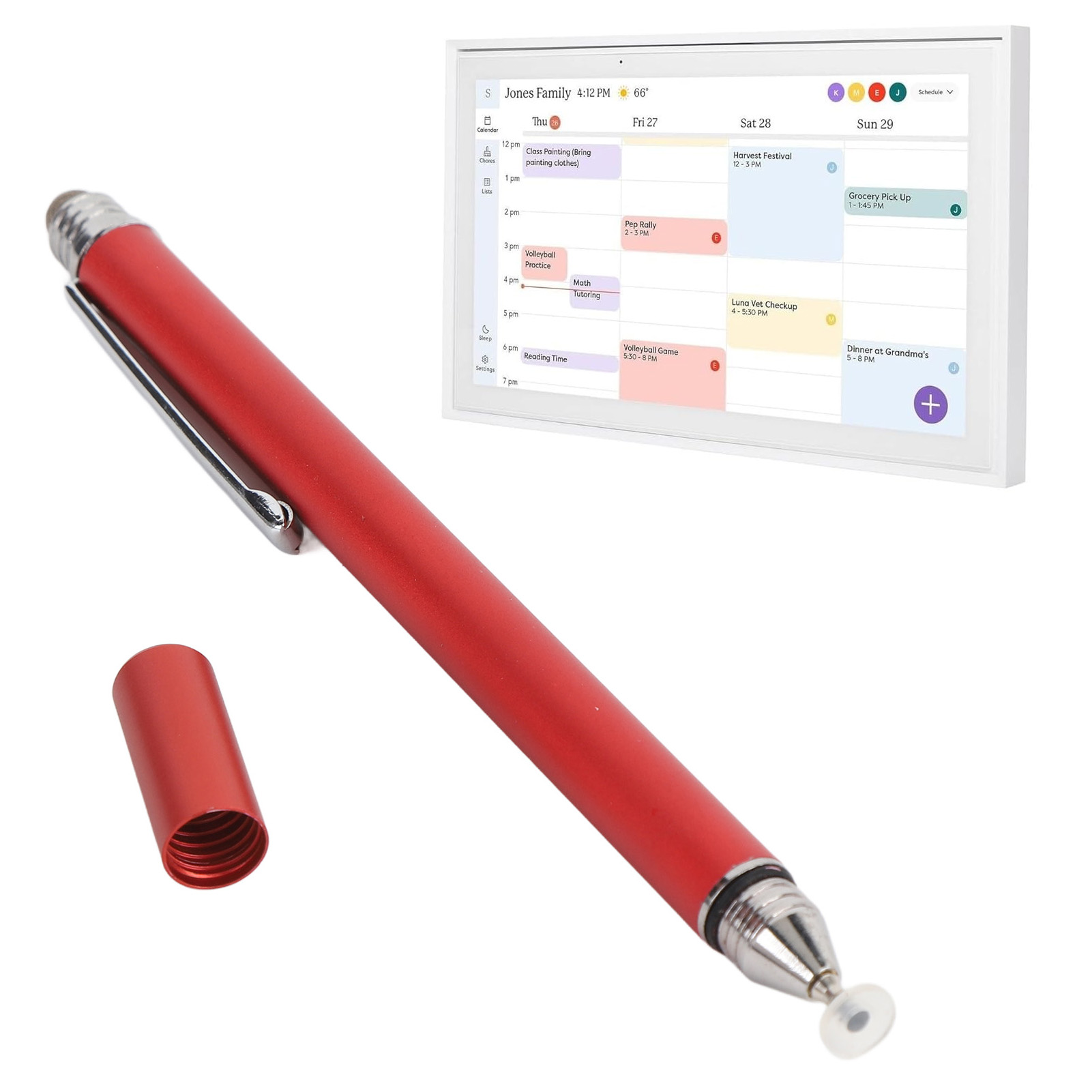 2 In 1 Stylus Pen High Sensitivity Double End Capacitive Stylus Pen With Tw AU - Photo 17 sur 24