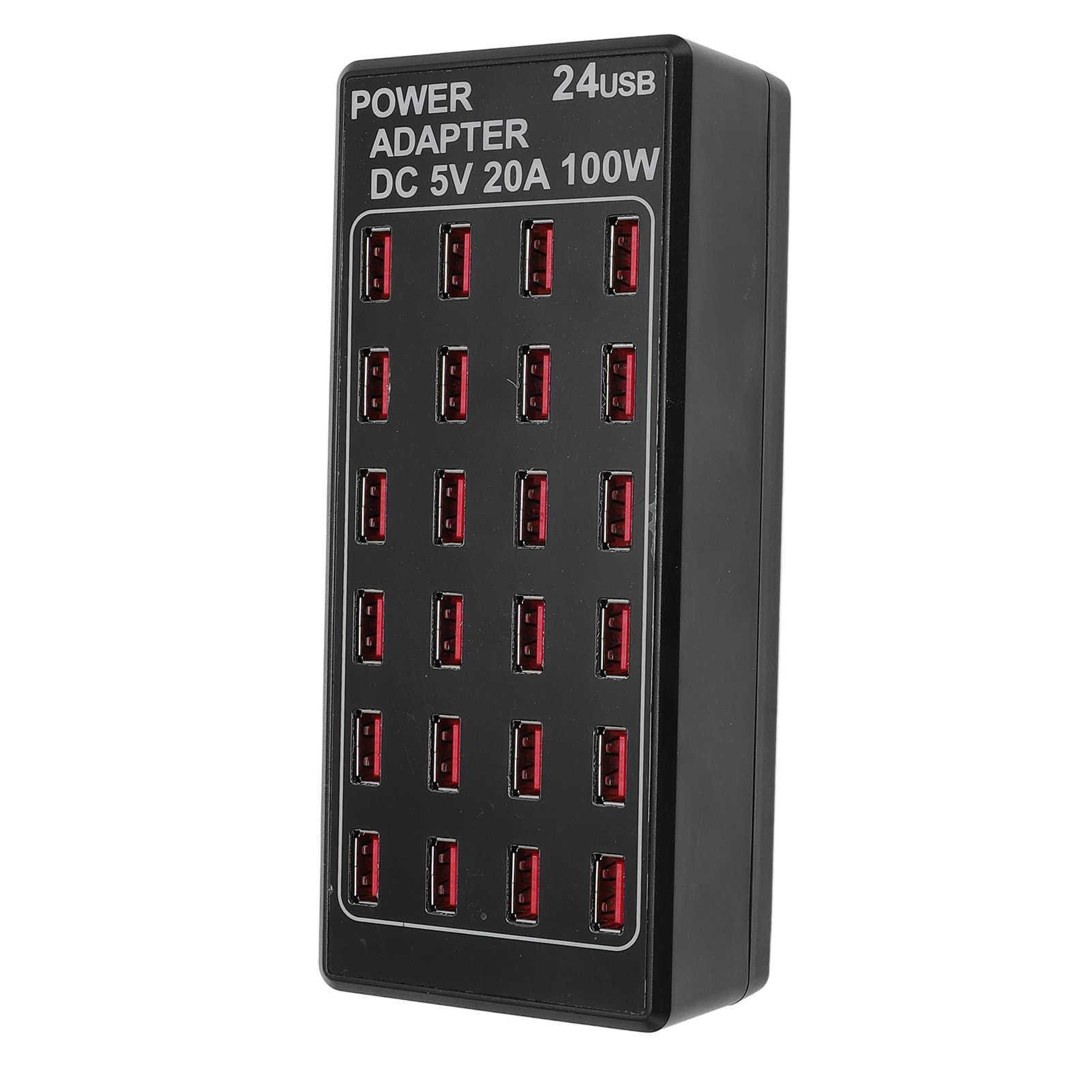 100W 24 Port USB Fast Charging Station Travel Desktop USB Charger Multi Por - Bild 18 von 24