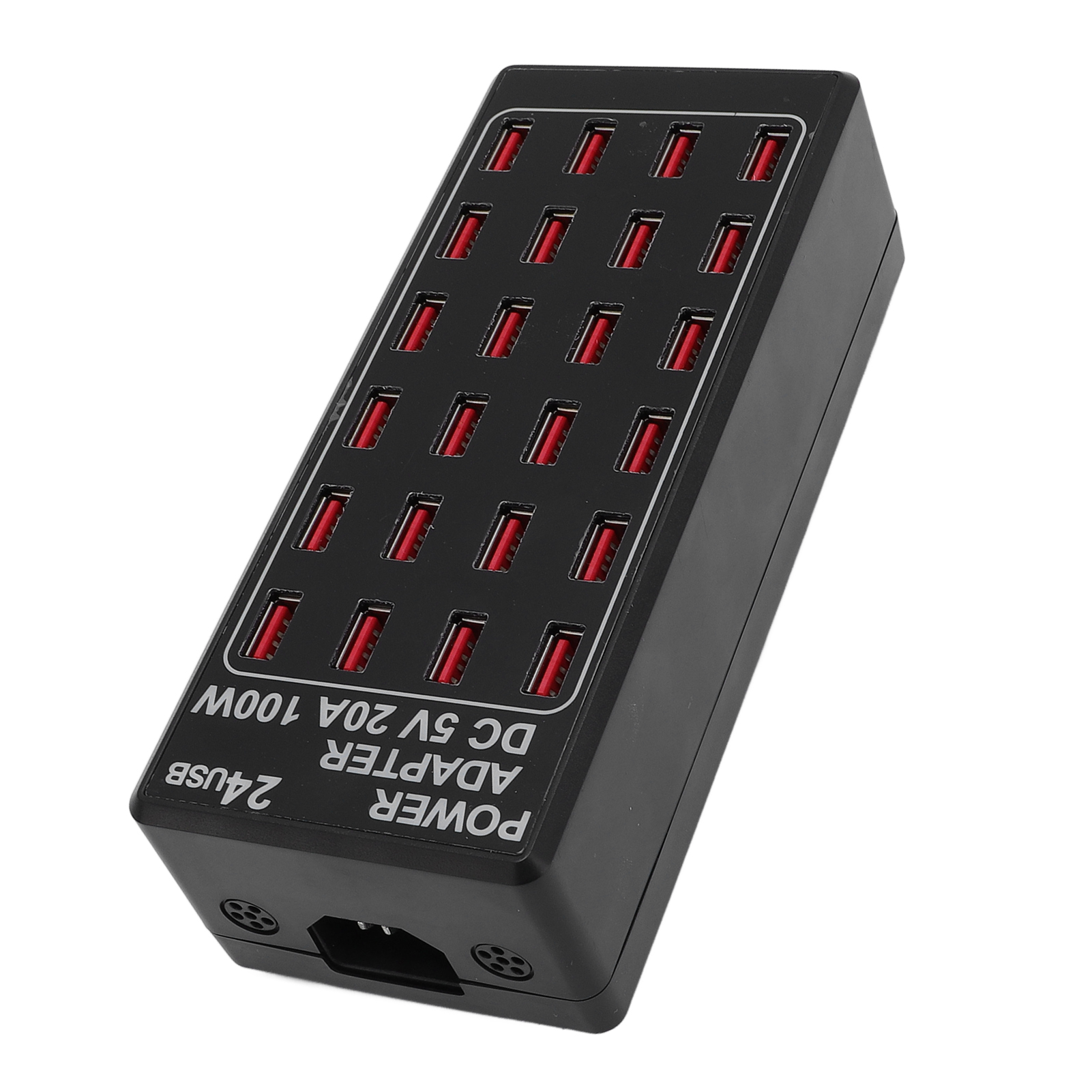 100W 24 Port USB Fast Charging Station Travel Desktop USB Charger Multi Por - Bild 19 von 24