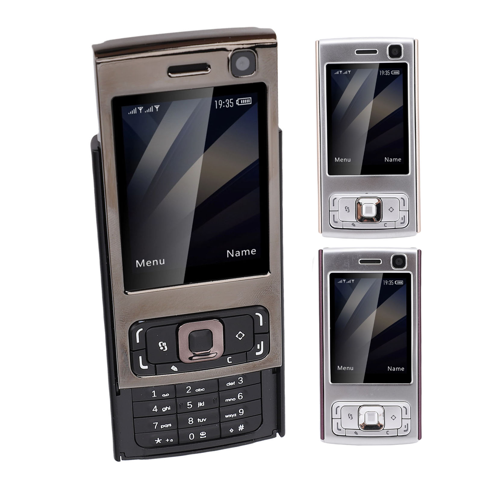 Unlocked Slider Mobile Phone 2G GSM 2.0 Inch Screen 1000mAh Battery Loud - Picture 27 of 33