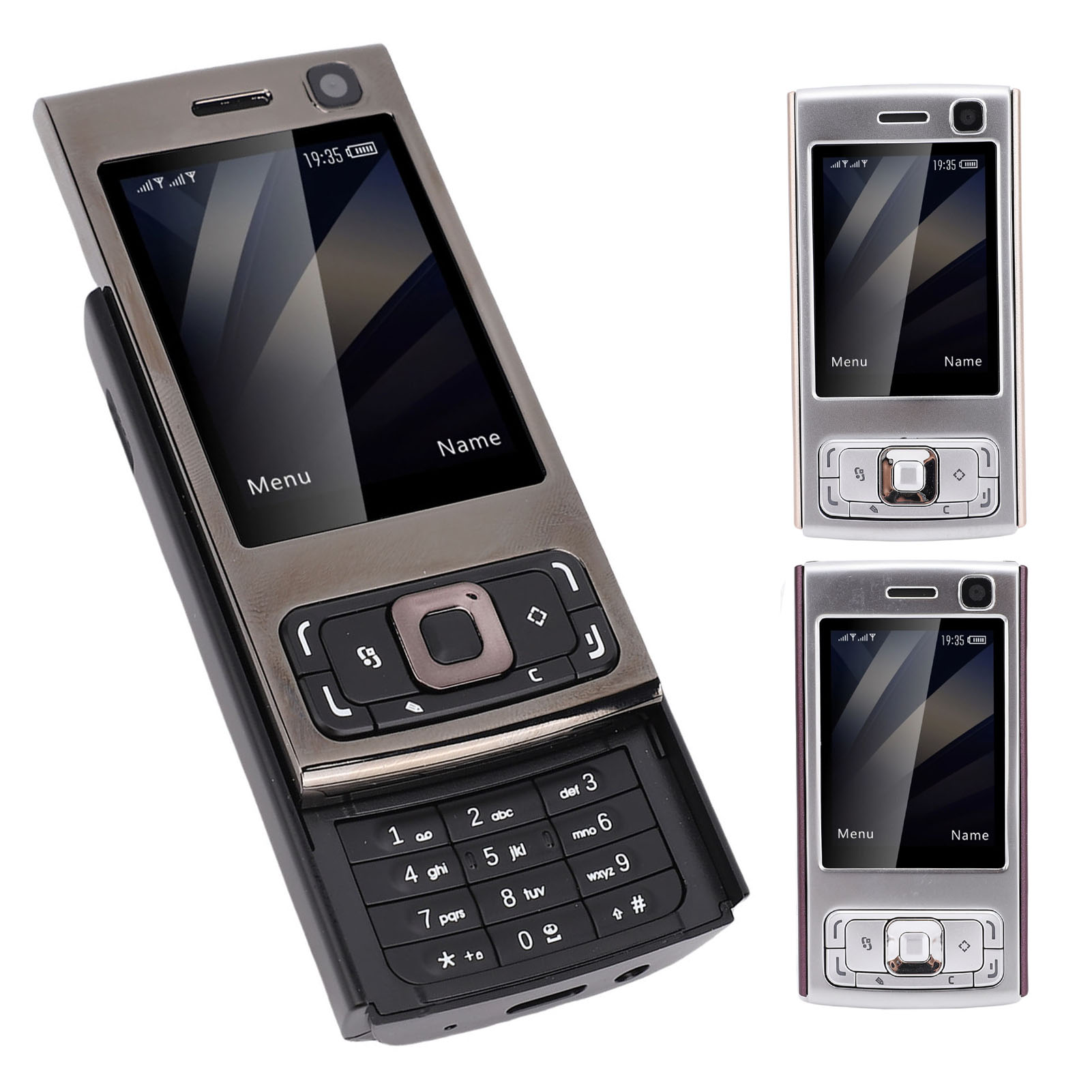 Unlocked Slider Mobile Phone 2G GSM 2.0 Inch Screen 1000mAh Battery Loud - Picture 30 of 33