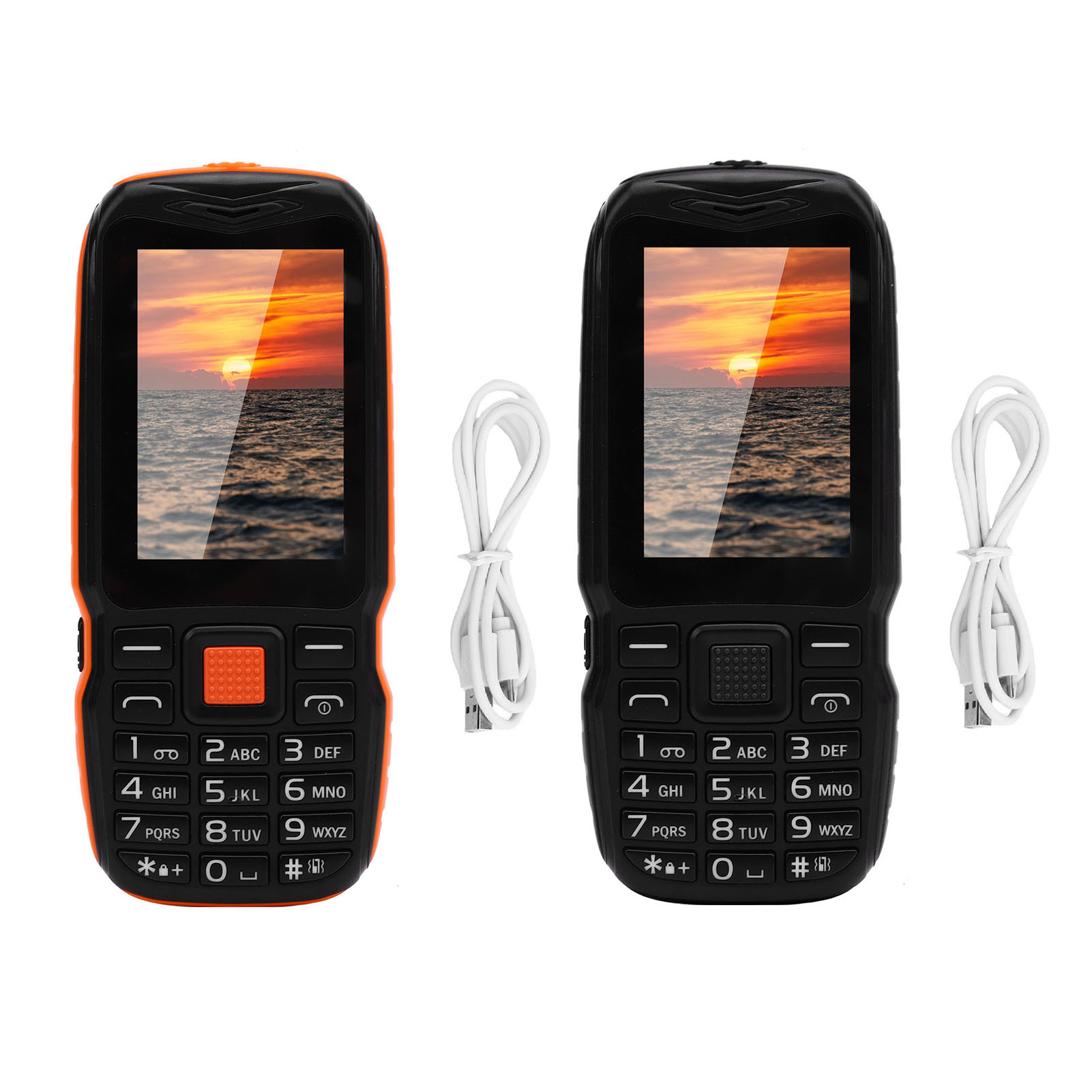 Big Key Phone 2.6in HD Screen 0.13MP Dual SIM Dual Standby 2G Mobile Phone With - Picture 17 of 18