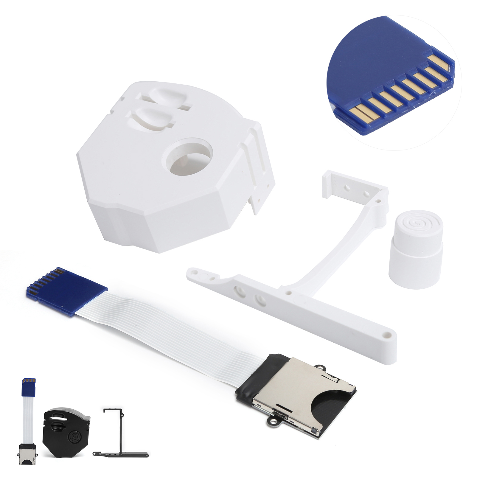 3D Print Extension Memory Card Extender Adapter Mount Kit For Dreamcast SAL - Photo 25/28