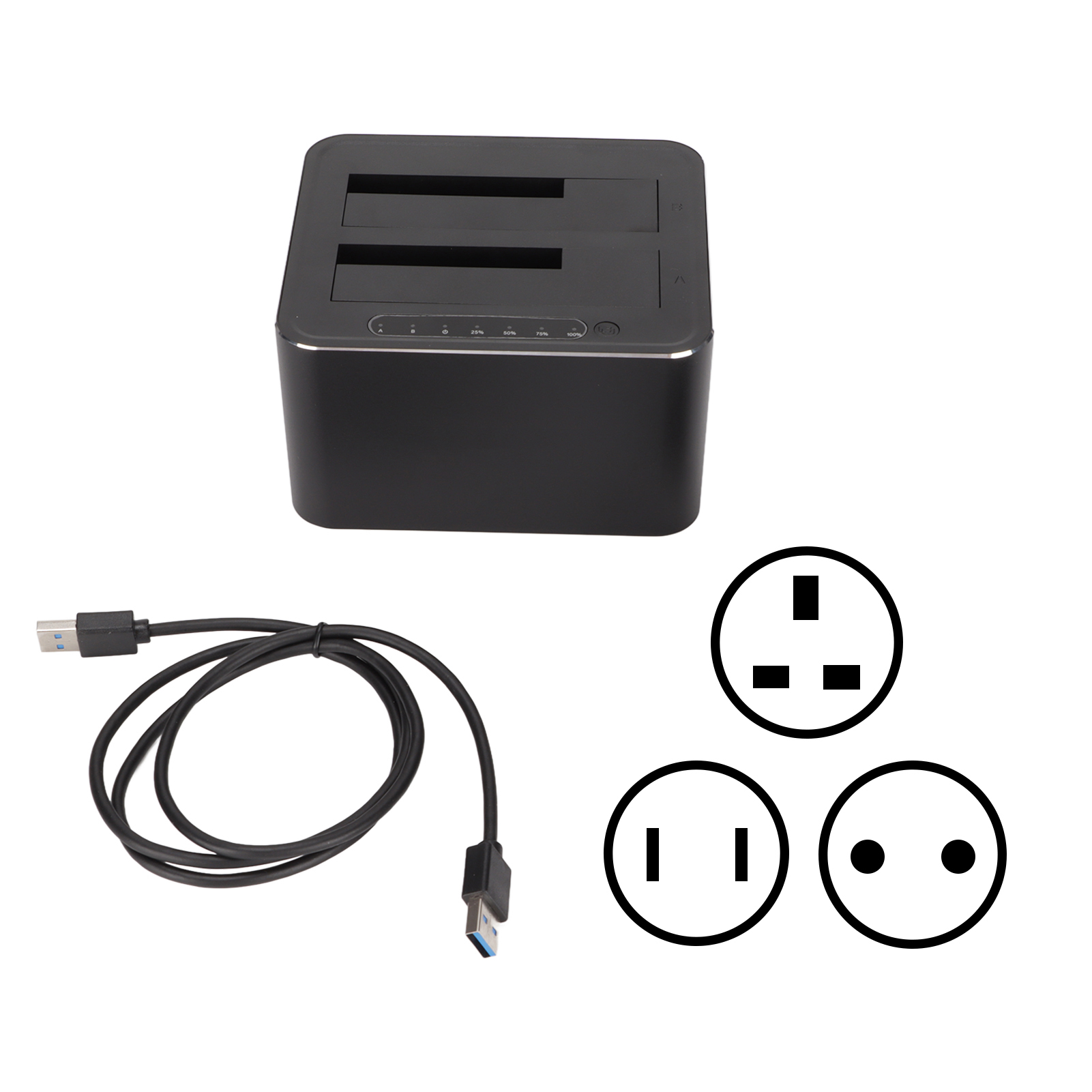 Hard Drive Docking Station USB3.0 7+15Pin 5Gbps Transmission Maximum 32T CB - Afbeelding 29 van 33
