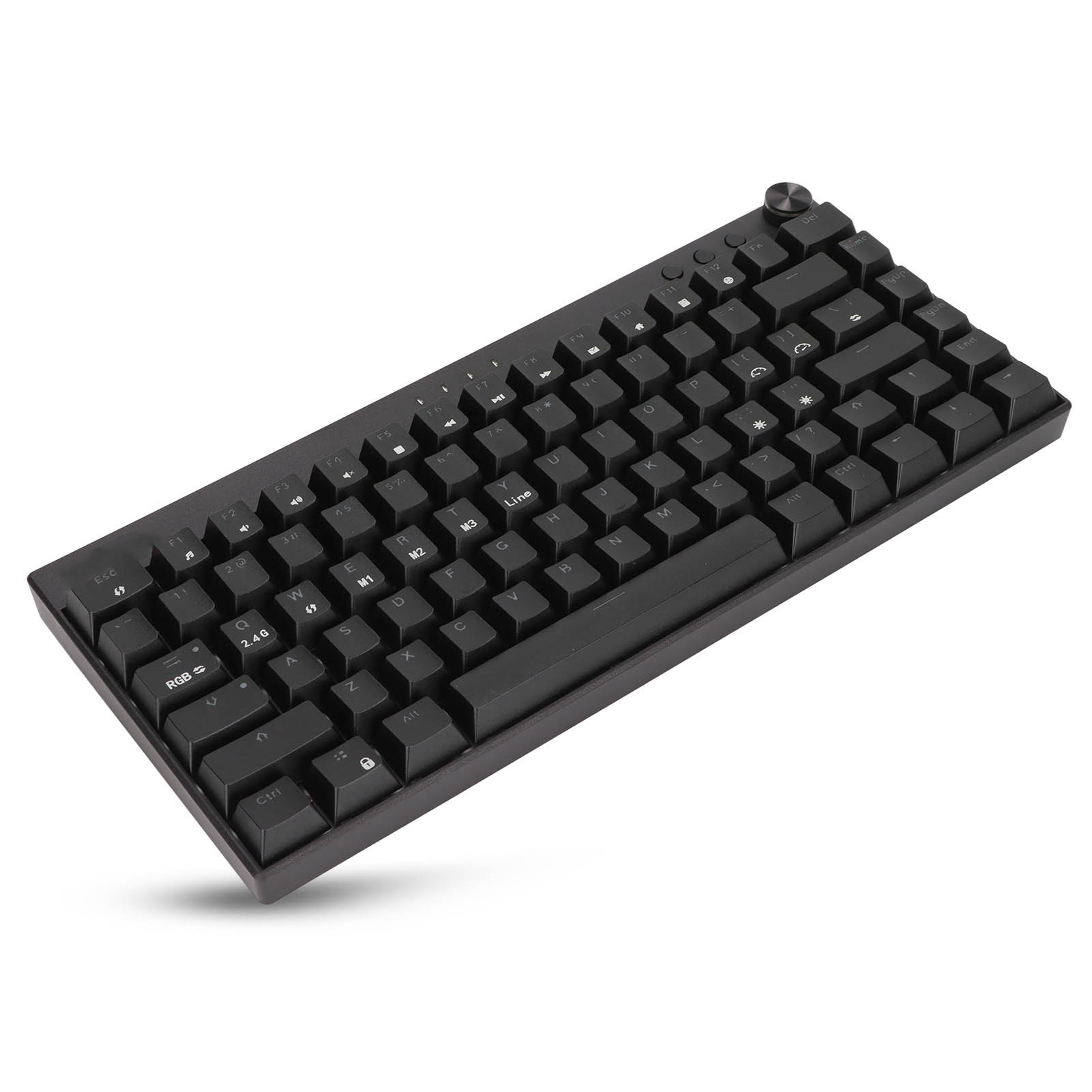 Mechanical Keyboard 82 Key RGB Backlight 3 Connection Modes Ergonomic Design FY - Afbeelding 25 van 28