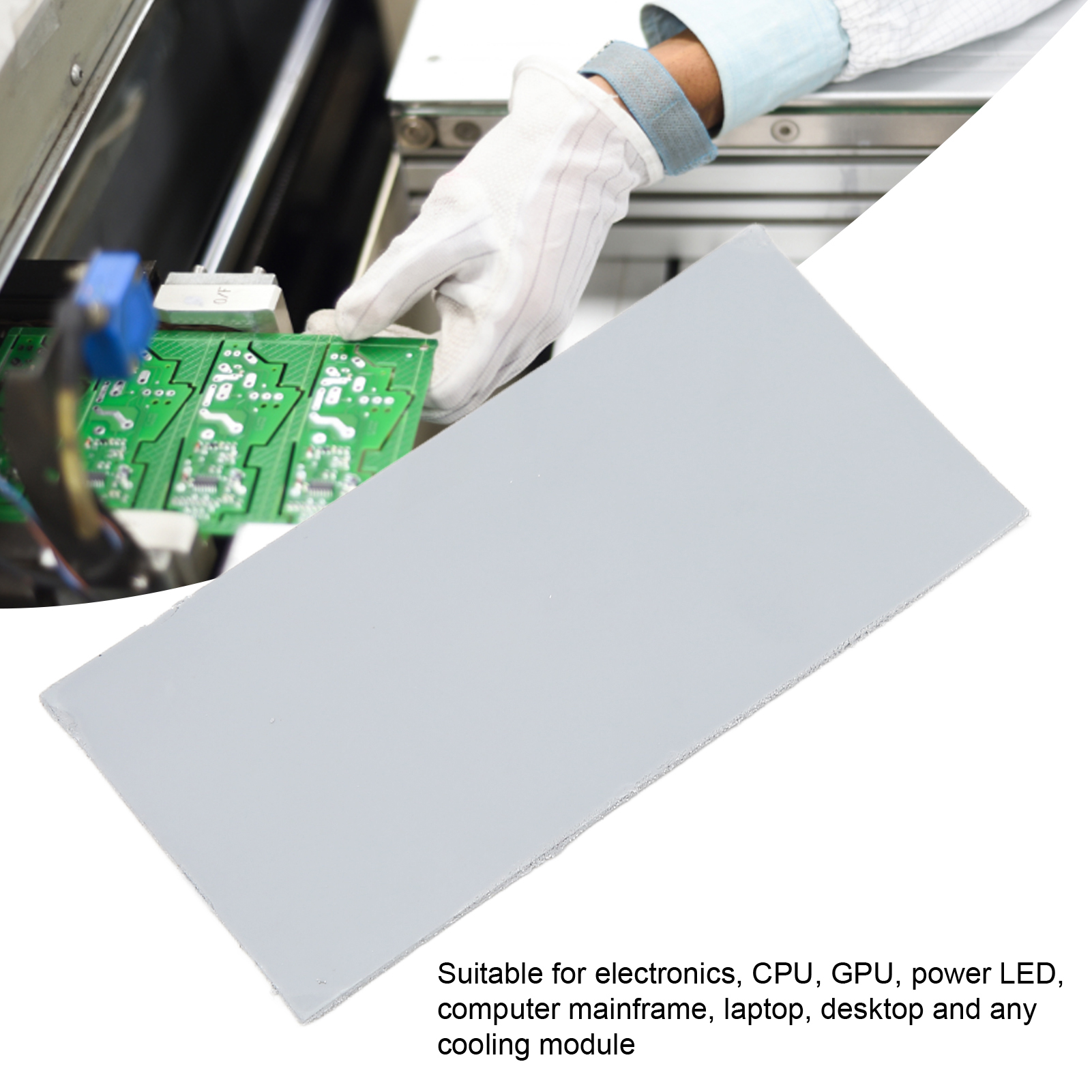 Thermal Pad 15W/mK Conductivity Harmless Odorless Antistatic Effective Insula FY - Afbeelding 23 van 34