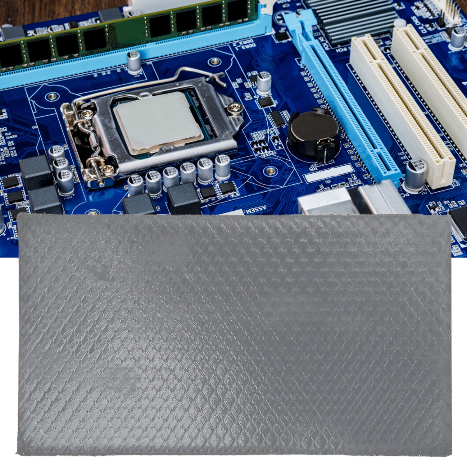 Thermal Pad 15W/mK Silicone Material 3.2g/cm Density Harmless 90x50mm Thermal FY - Afbeelding 33 van 34