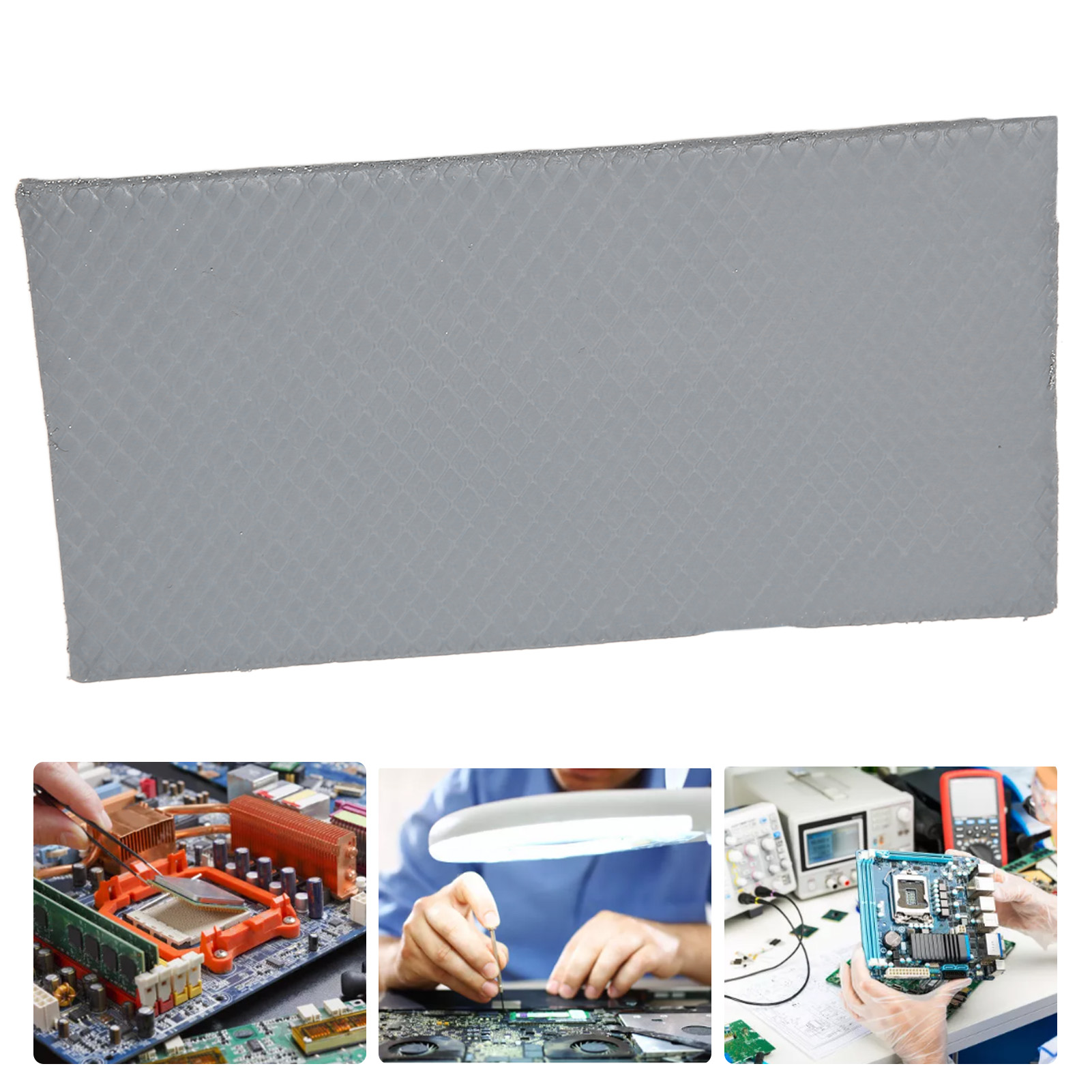 Thermal Pad 15W/mK Silicone Material 3.2g/cm Density Harmless 90x50mm Thermal FY - Afbeelding 29 van 34