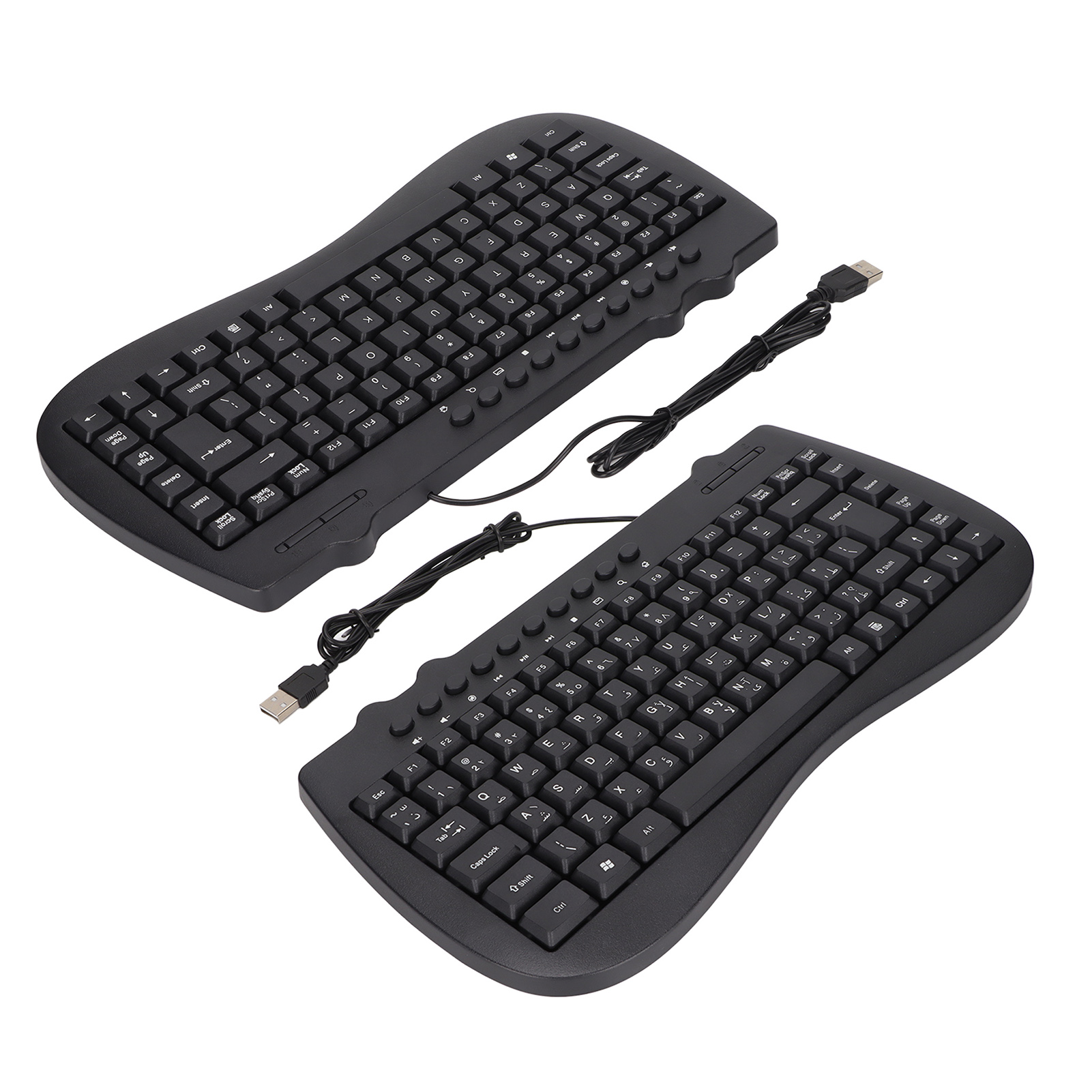 Keyboard 95 Key Wired Mini USB Interface Desktop Computer Mute Ultra Thin Ke GS0 - Picture 17 of 18