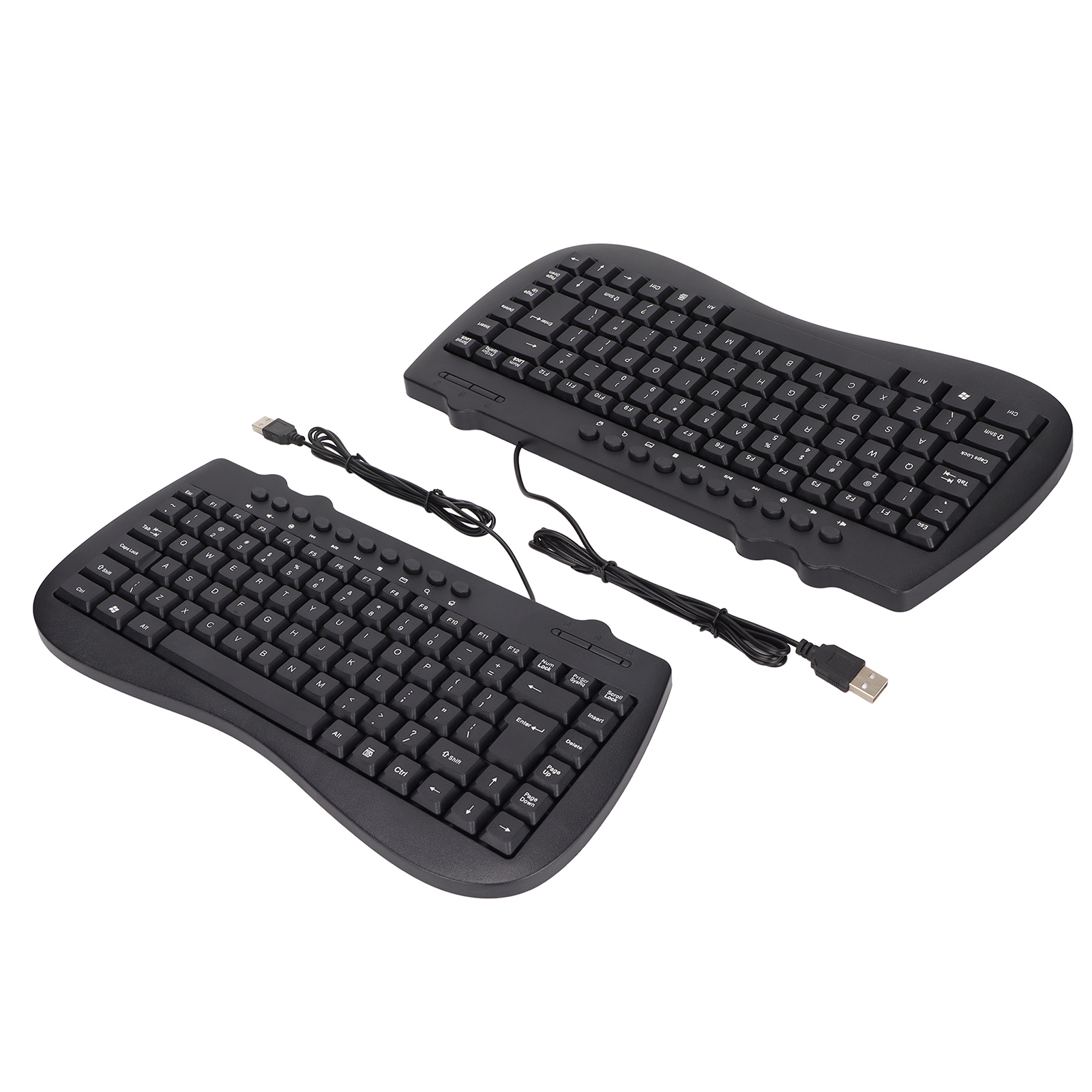 Keyboard 95 Key Wired Mini USB Interface Desktop Computer Mute Ultra Thin Ke DOB - Picture 16 of 18