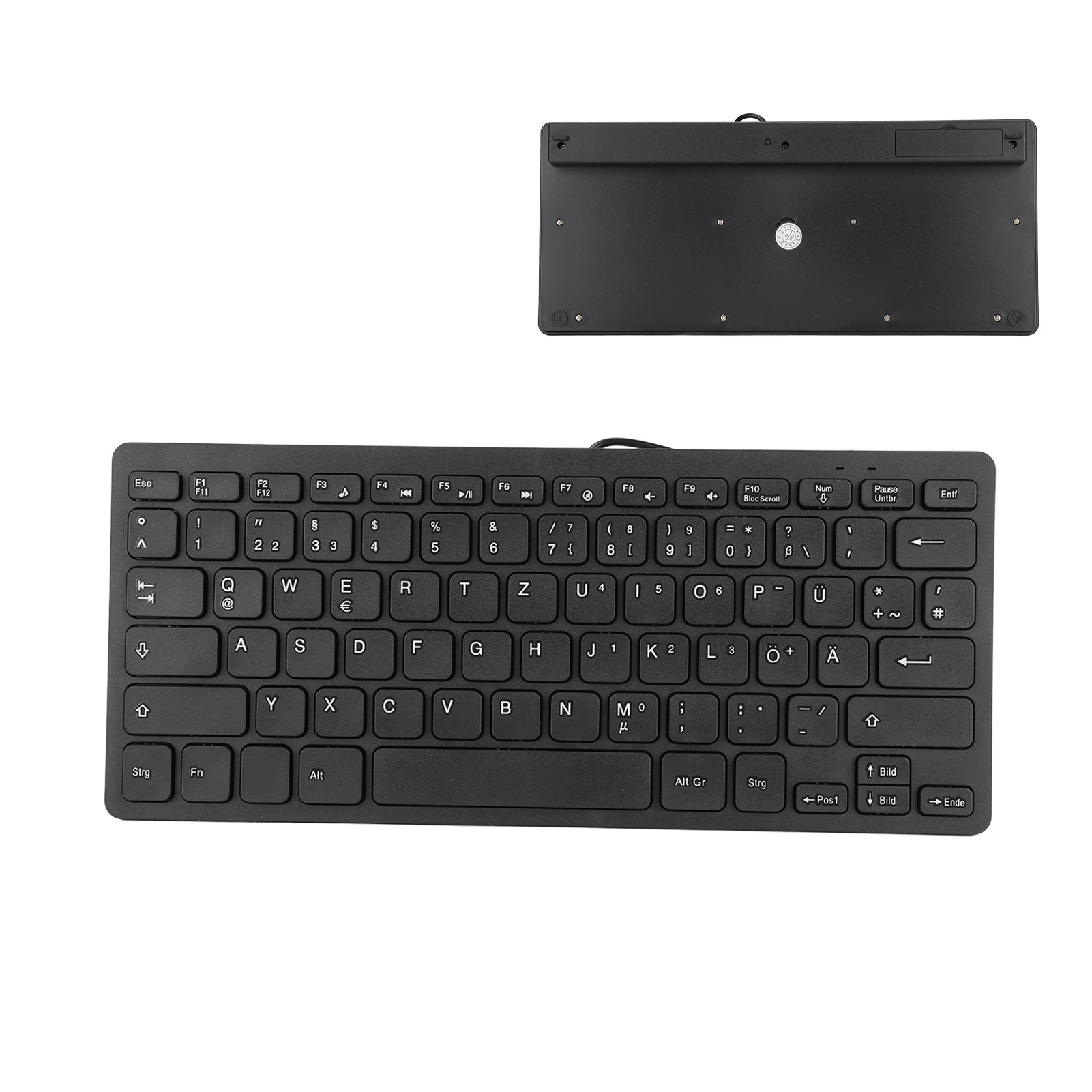 Keyboard 78 Key Mute Ultra Thin Wired Mini USB Interface Desktop Computer Sm GSA - Picture 27 of 29