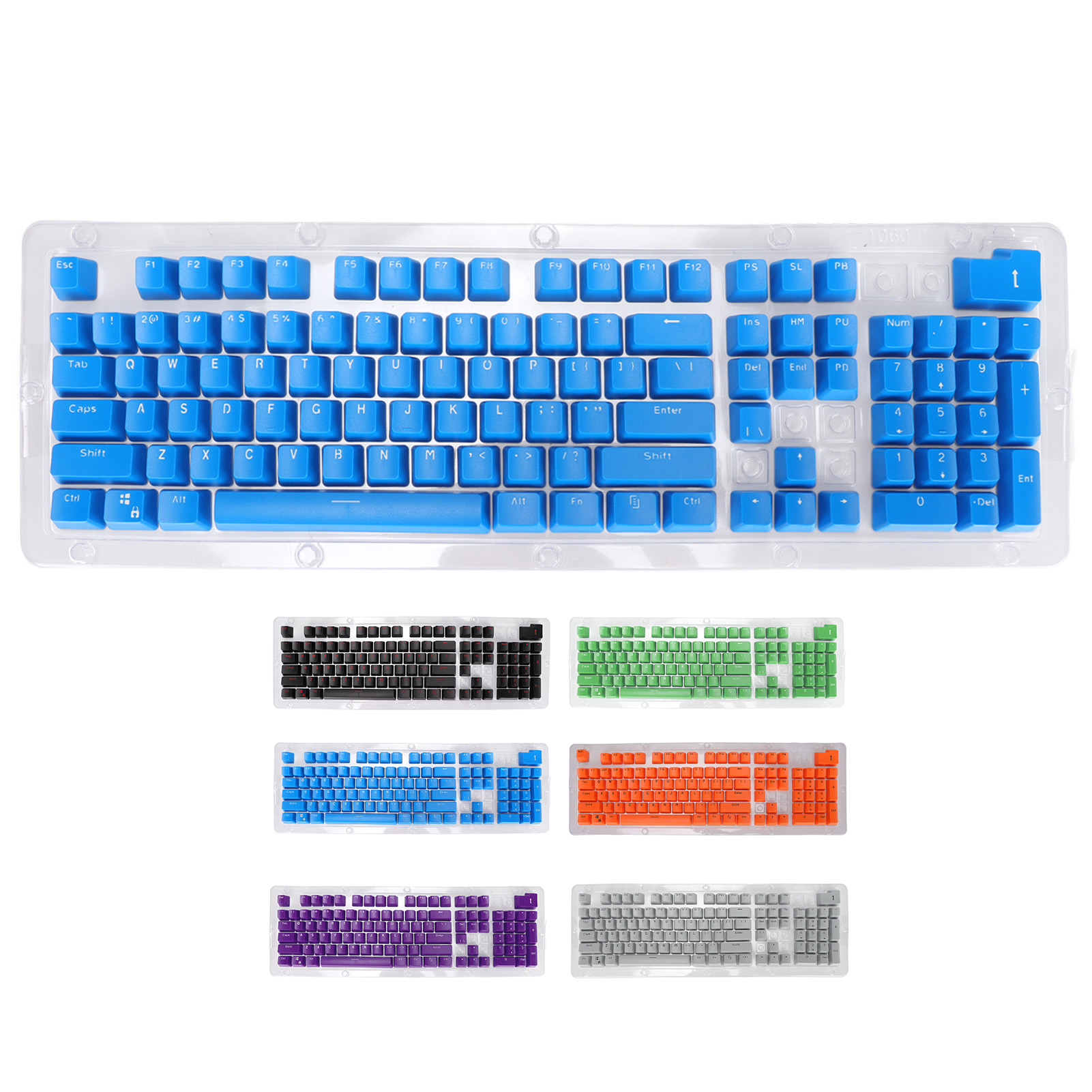 106 Keys Keycaps OEM Height Two Colors Injection Fastness OPQ Opaque Keycaps FY - Bild 31 von 37