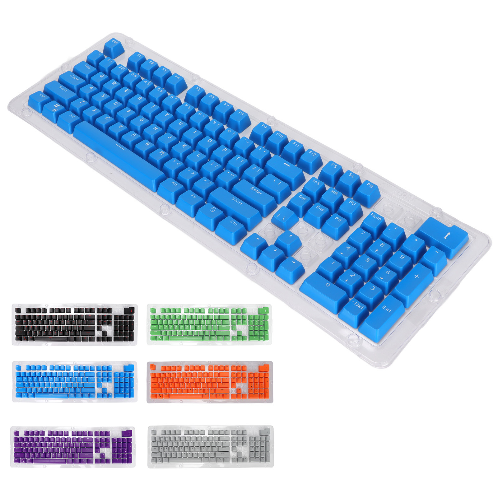 106 Keys Keycaps OEM Height Two Colors Injection Fastness OPQ Opaque Keycaps FY - Bild 27 von 37