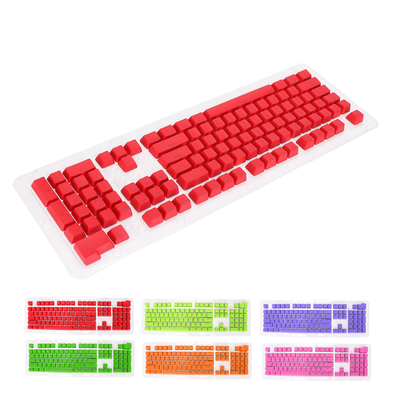 PBT Keycaps 106 Keys 2 Color Injection Molding OEM Height Light Transmission FY - Bild 29 von 40