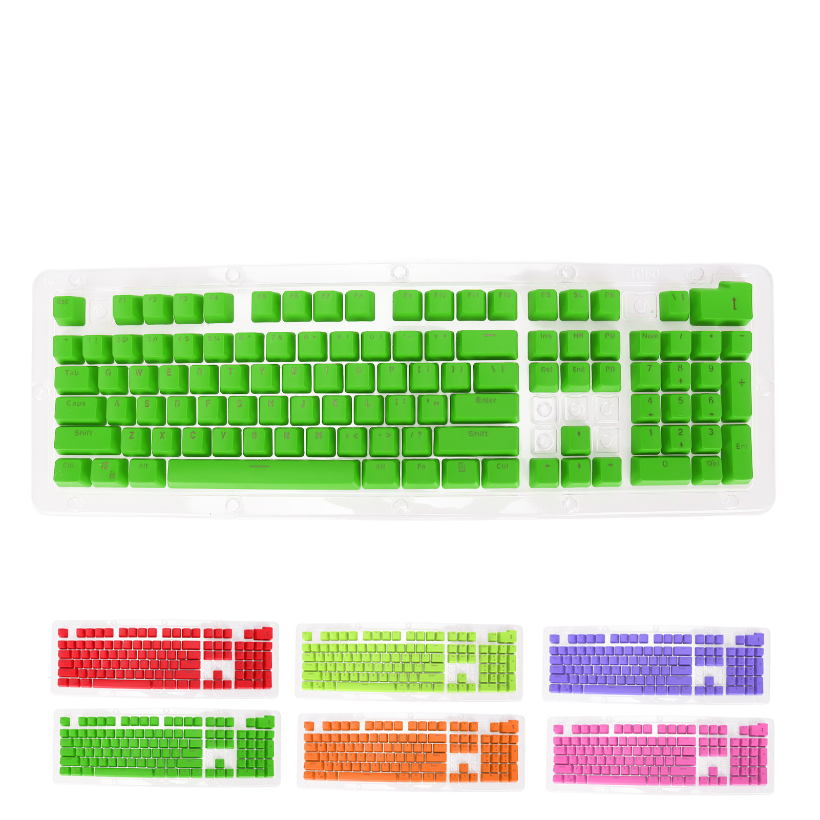 PBT Keycaps 106 Keys 2 Color Injection Molding OEM Height Light Transmission CB - Bild 31 von 40