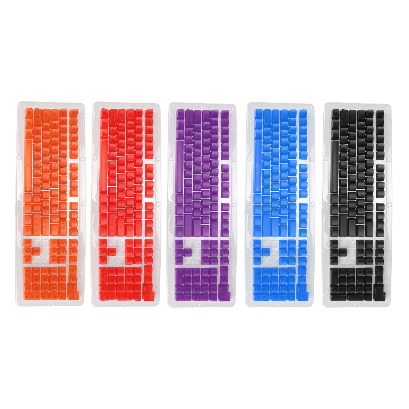 Keyboard Keycaps 108 Key OEM Height DIY Transparent Matte Mechanical Keycap F FY - Bild 33 von 34