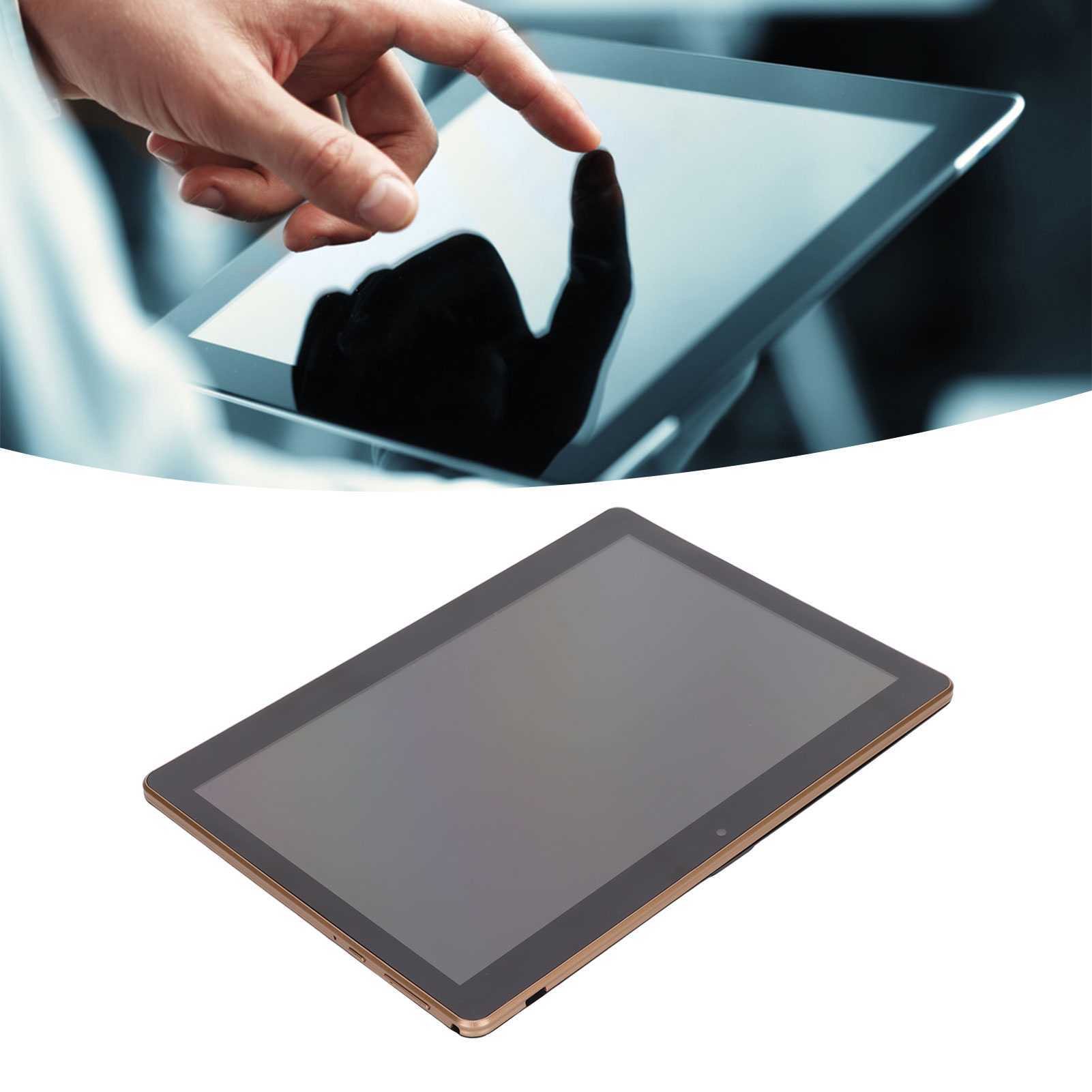 10.1in HD Tablet Black Octa Core RAM 4GB ROM 64GB Tablet WiFi 4G 1280x800 HD Fit - Picture 30 of 30
