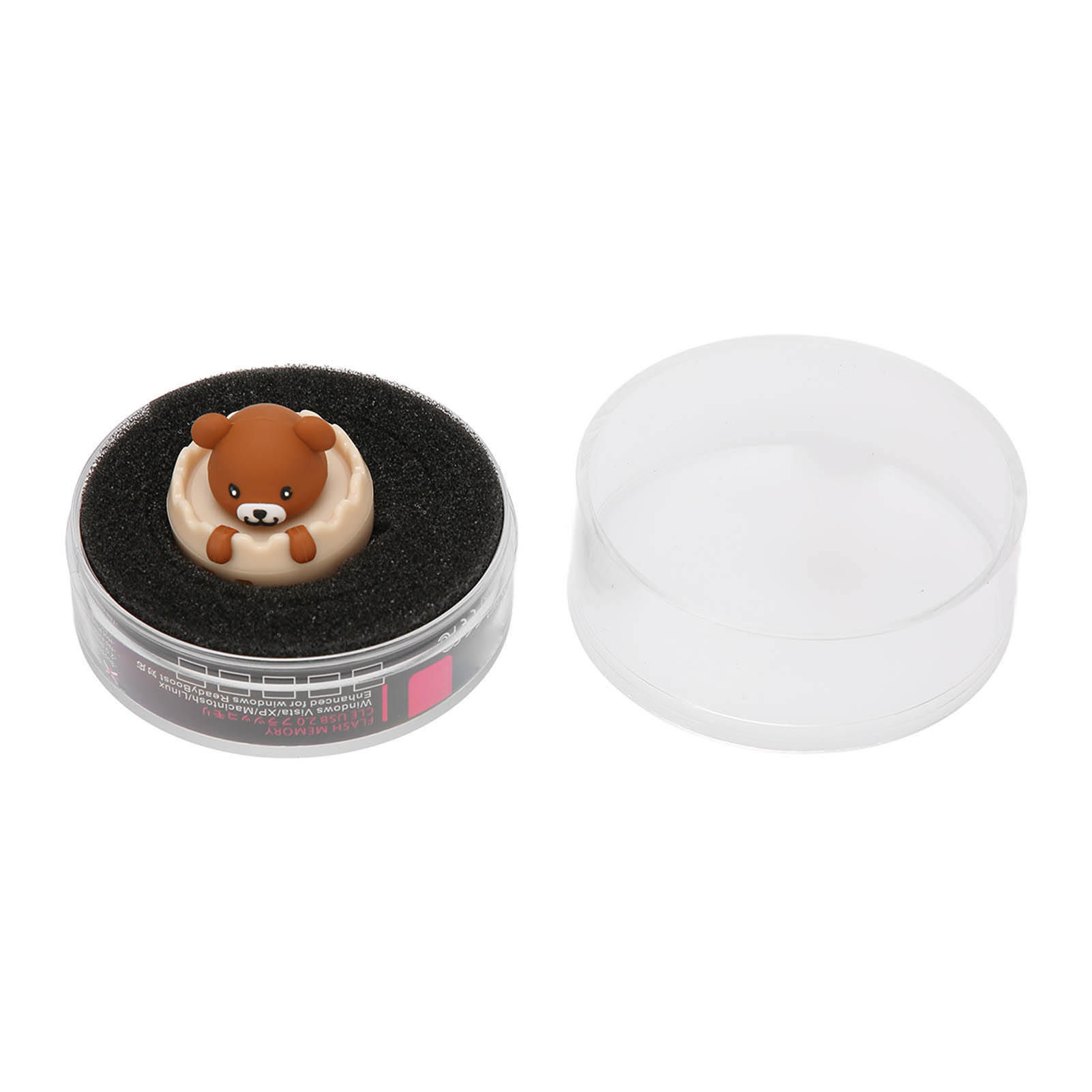 Cartoon USB Flash Drive Brown Bear Cartoon USB2.0 Support Hot Swap Shock Resi FY - Afbeelding 29 van 34