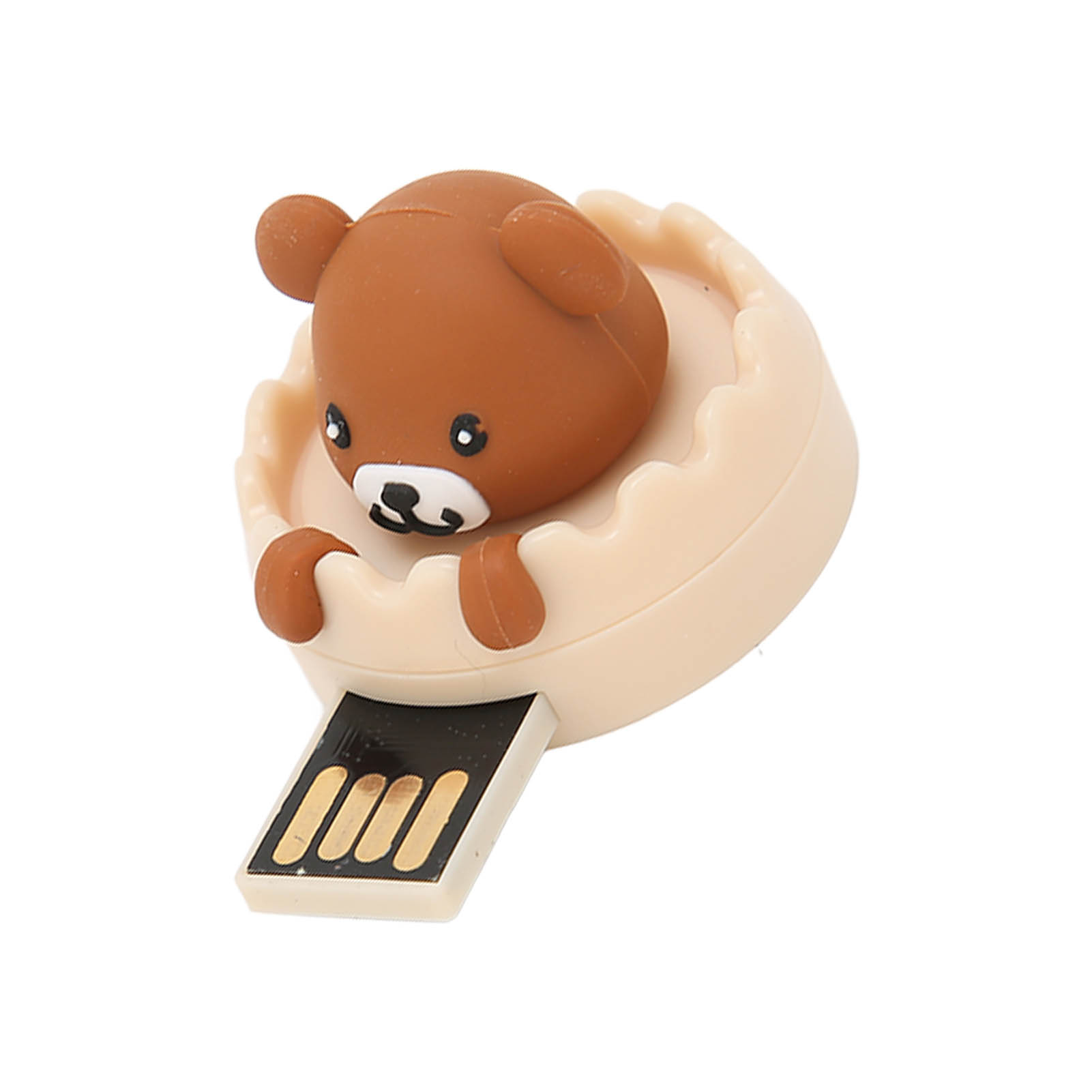 Cartoon USB Flash Drive Brown Bear Cartoon USB2.0 Support Hot Swap Shock Resi FY - Afbeelding 27 van 34