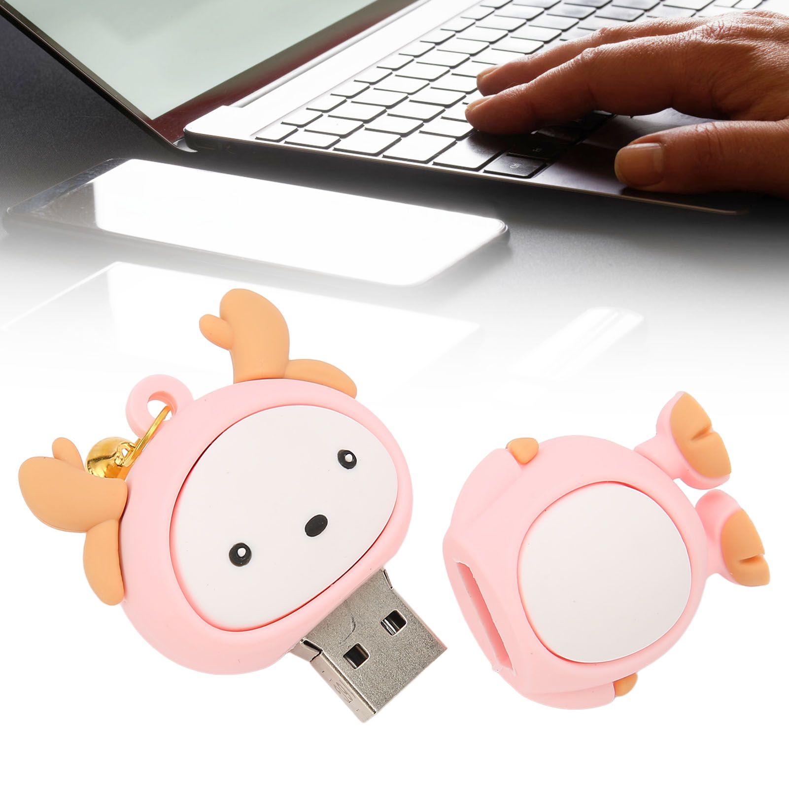U DISK USB2.0 Interface Vibration Resistant Portable Hot Swap Cute Cartoon St FY - Afbeelding 27 van 40