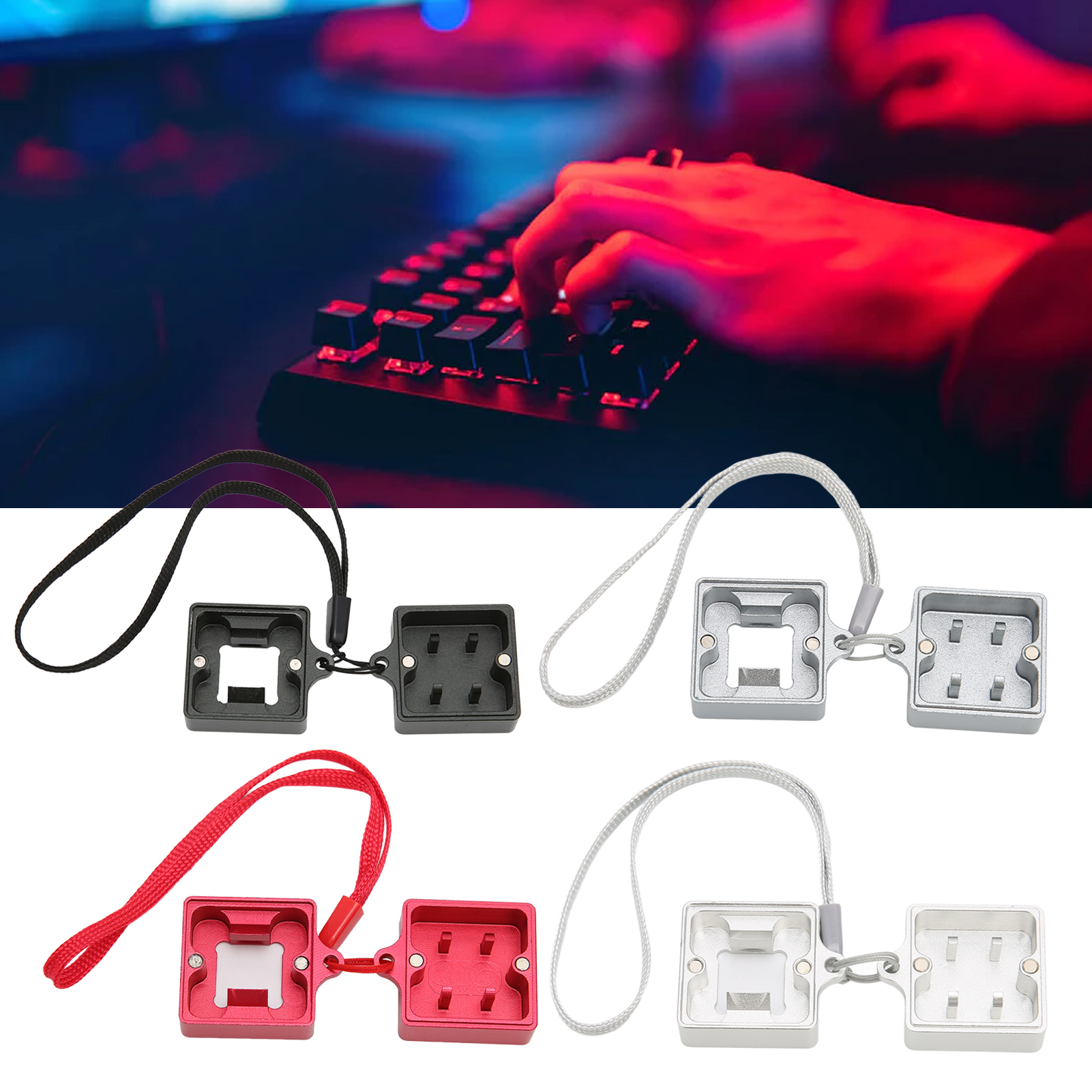 Keyboard Switch Opener Magnet Matte Aluminum Switch Opener For Cherry MX For SAL - Bild 33 von 35