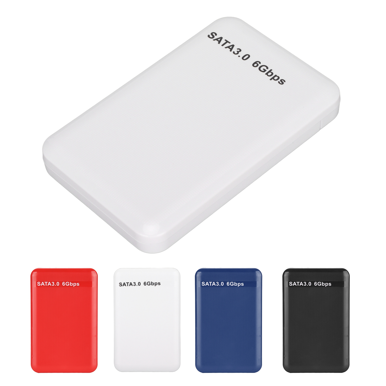 External HDD Case 2.5in USB3.0 SATA3.0 Plug And Play HDD Enclosure Support 3T CB - Afbeelding 23 van 34
