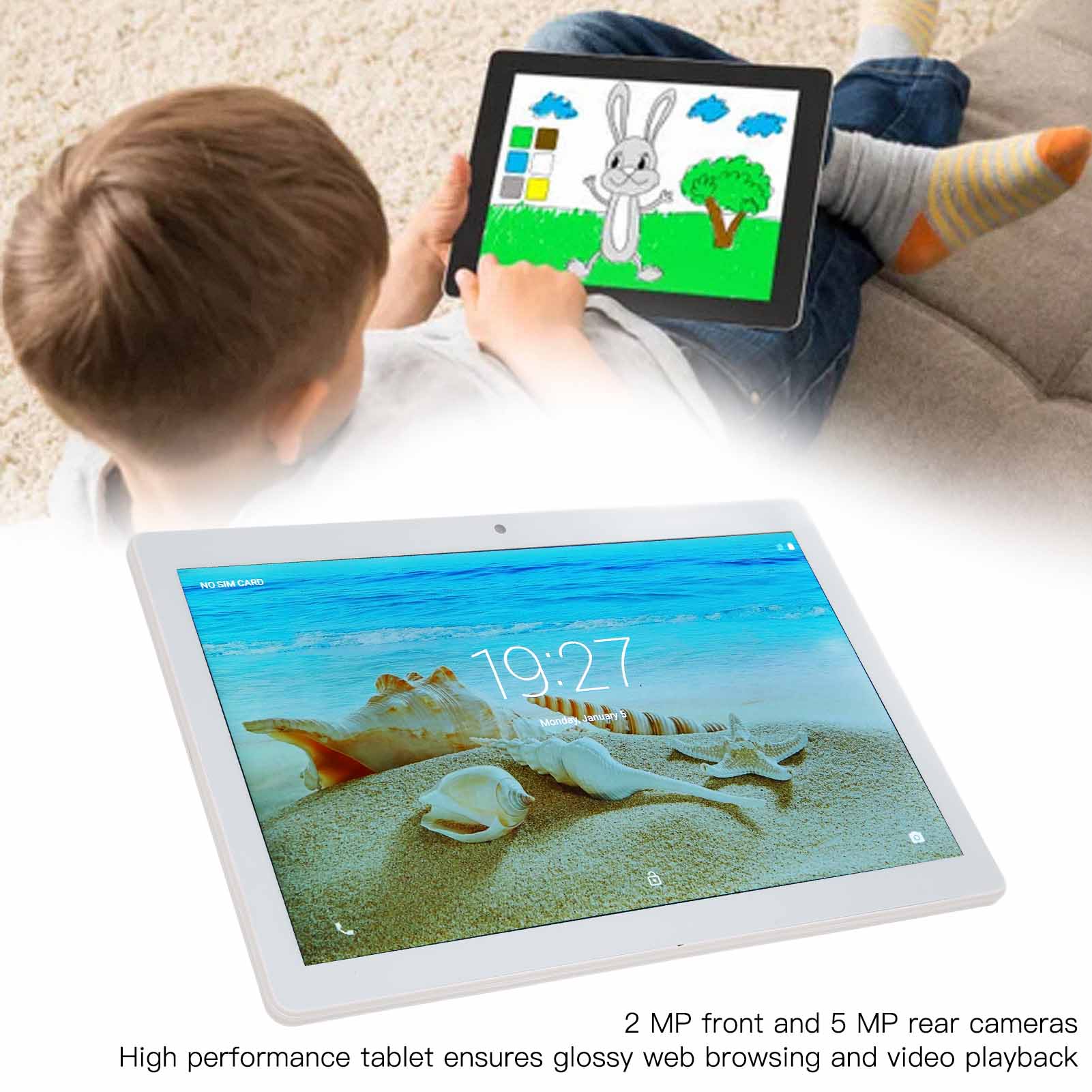 10in HD Tablet Dual Cards Dual Standby 2GB 32GB 1960x1080 IPS 1.6 GHz Octa C SAL - Bild 27 von 31