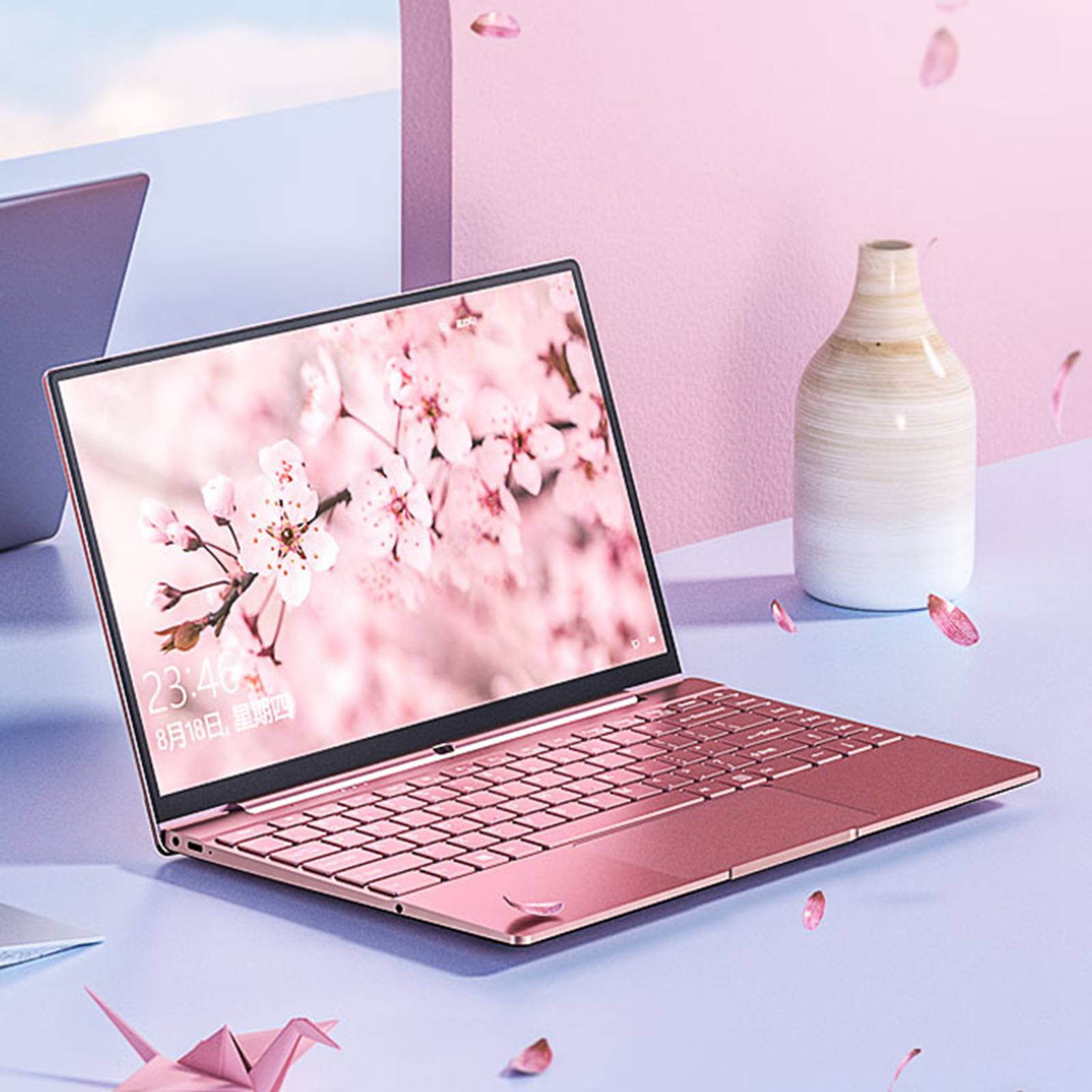 14in Ultra Slim Laptop 8G RAM 128GB SSD Quad Core IPS HD Screen 1920x1080 WI DOB - Picture 22 of 24