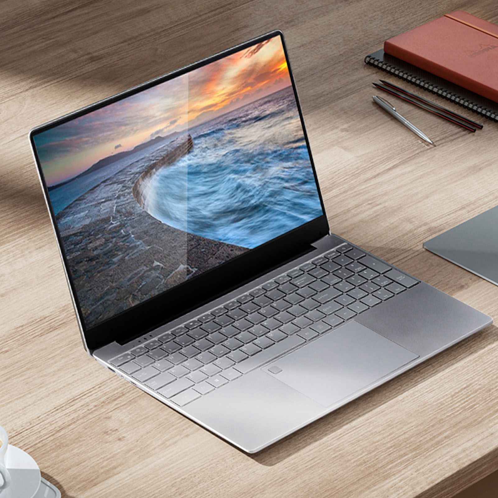 15.6in Laptop 8G RAM 128GB SSD Quad Core IPS HD Screen 1920x1080 WIFI Backlit DB - Afbeelding 19 van 24