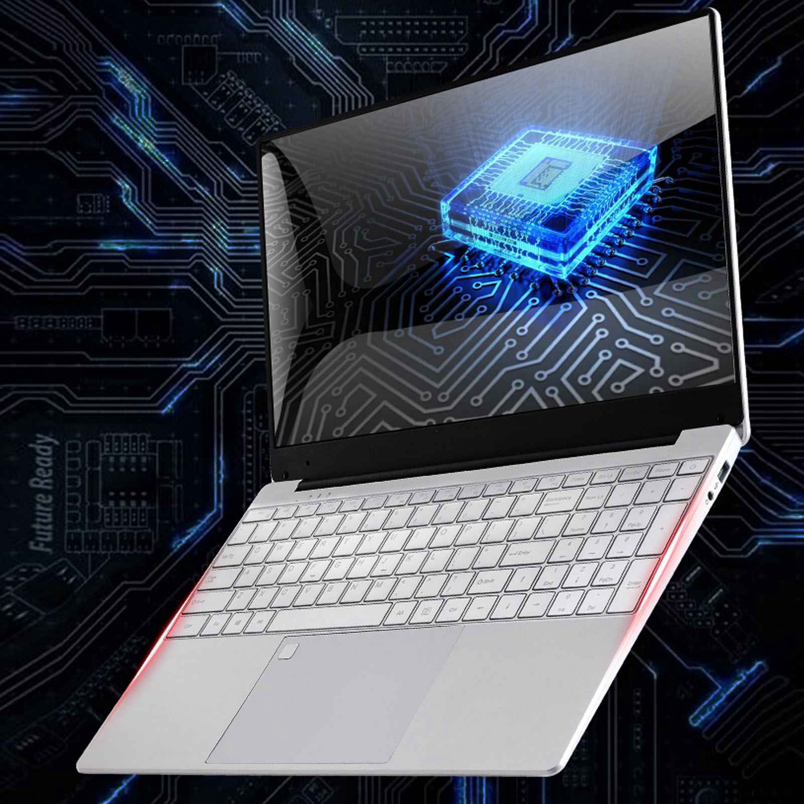 15.6in Laptop 8G RAM 128GB SSD Quad Core IPS HD Screen 1920x1080 WIFI Backlit DB - Afbeelding 17 van 24