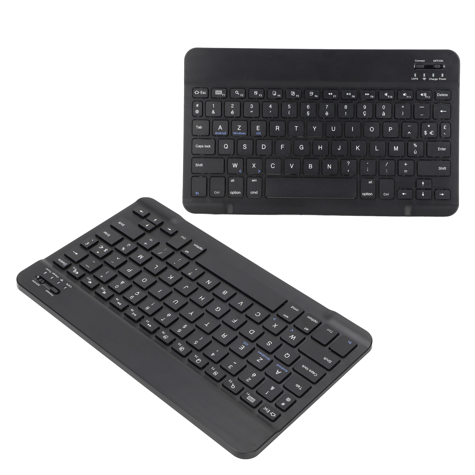 10in Wireless Keyboard Slim Waterproof Scissor Style Wireless BT French AZERT FY - Bild 25 von 28