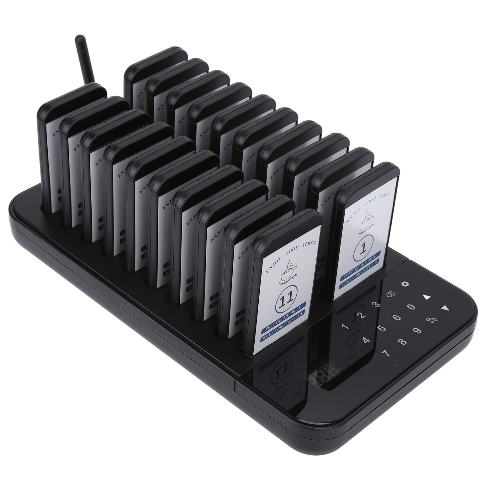 Wireless Calling System 3 Calling Modes Touch Control Maximum 998 Pagers Res ZZ1 - Photo 20/21