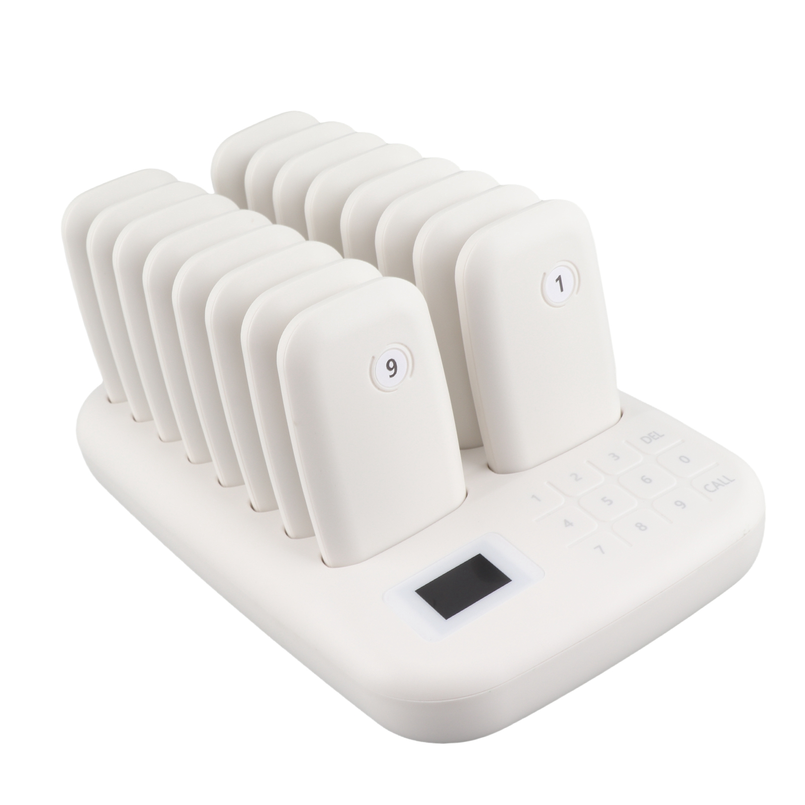 Wireless Calling System 16 Pagers 546yd Transmission 2 Working Modes Touch ND - Zdjęcie 18 z 18