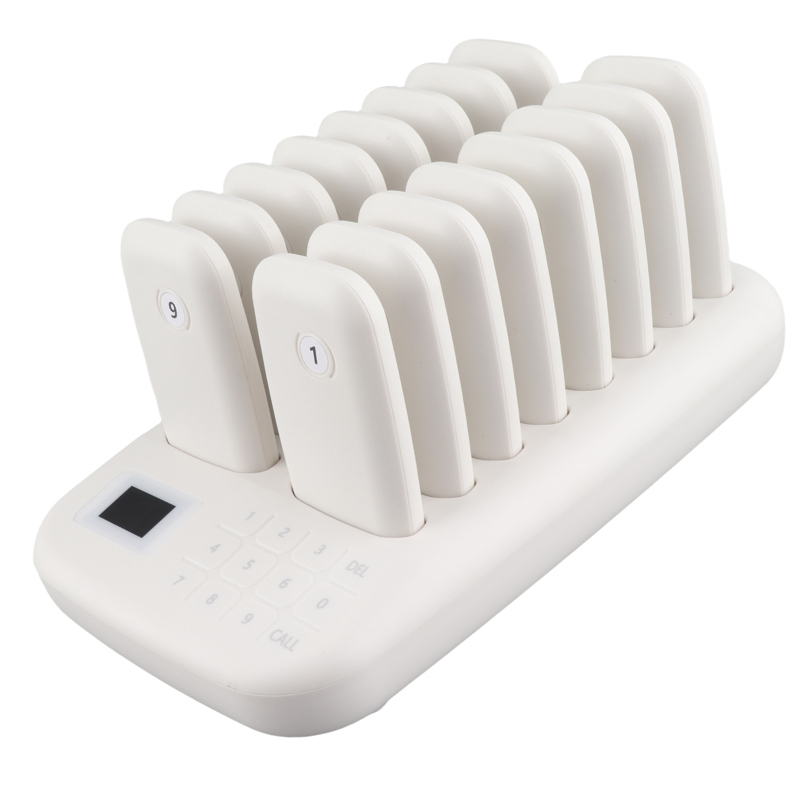 Wireless Calling System 16 Pagers 546yd Transmission 2 Working Modes Touch AU - Zdjęcie 15 z 18